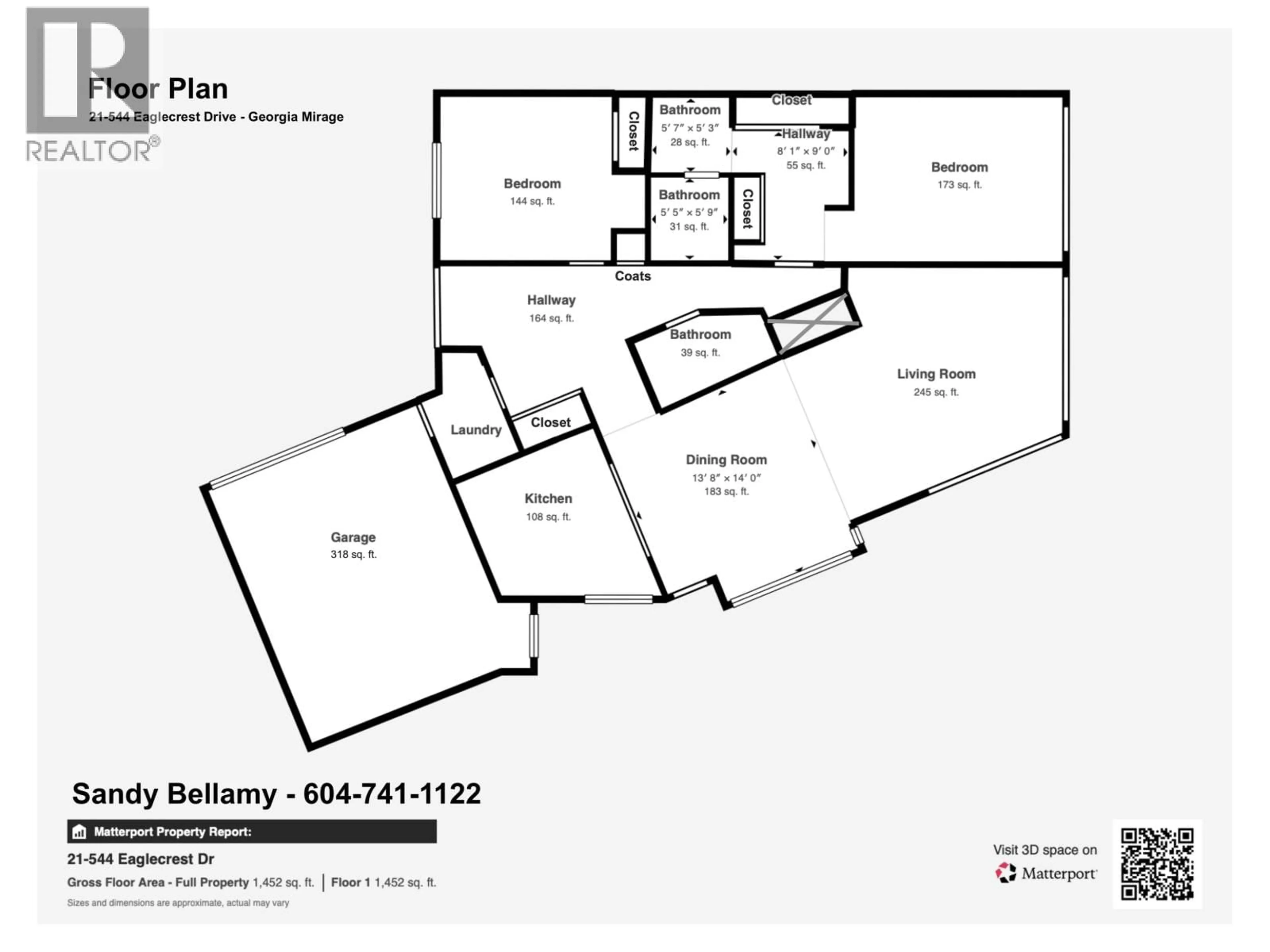 Floor plan for 21 - 544 EAGLECREST DRIVE, Gibsons British Columbia V0N1V8