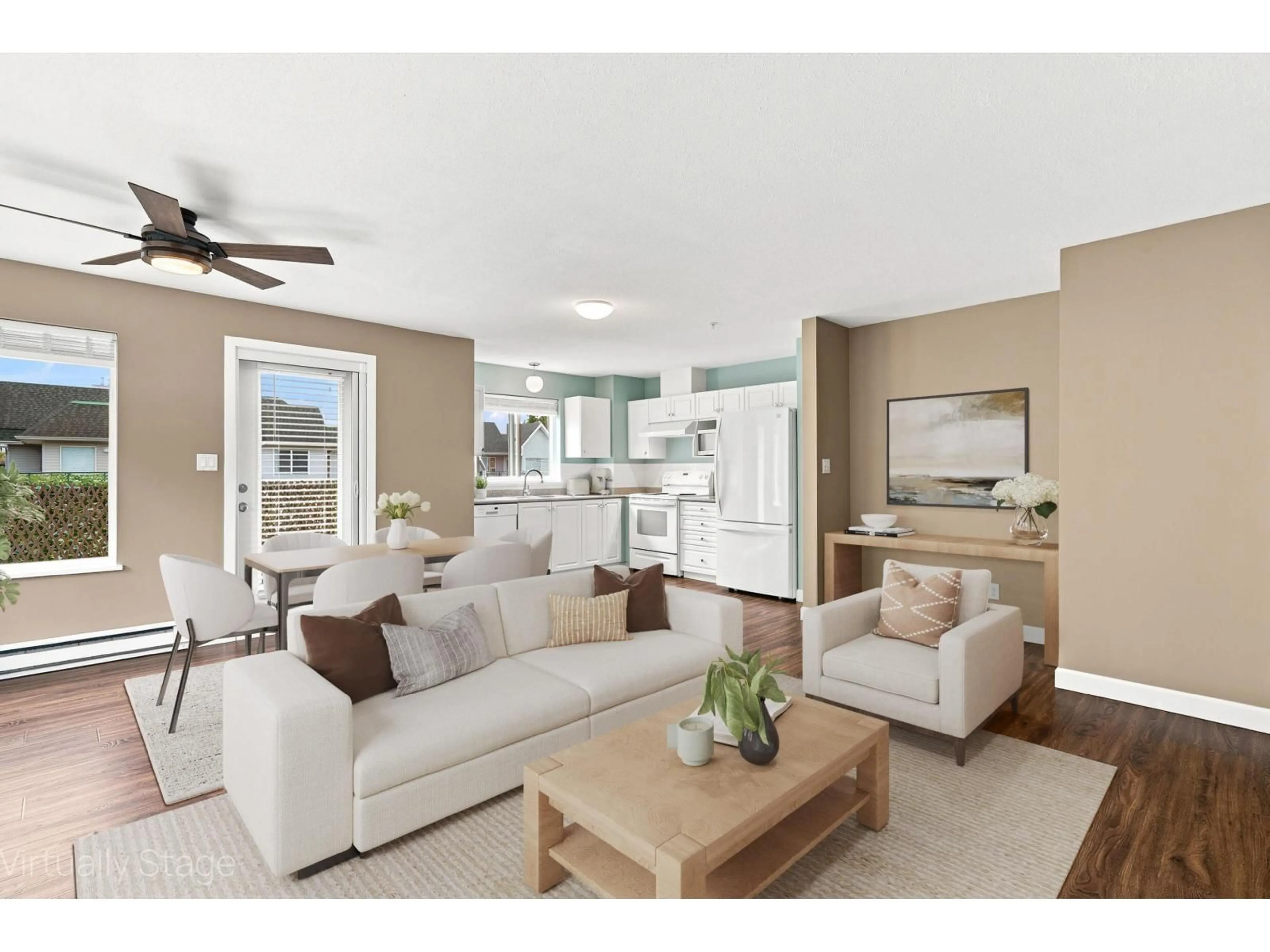 Living room with furniture, unknown for 412 - 33718 KING ROAD, Abbotsford British Columbia V2S8J3