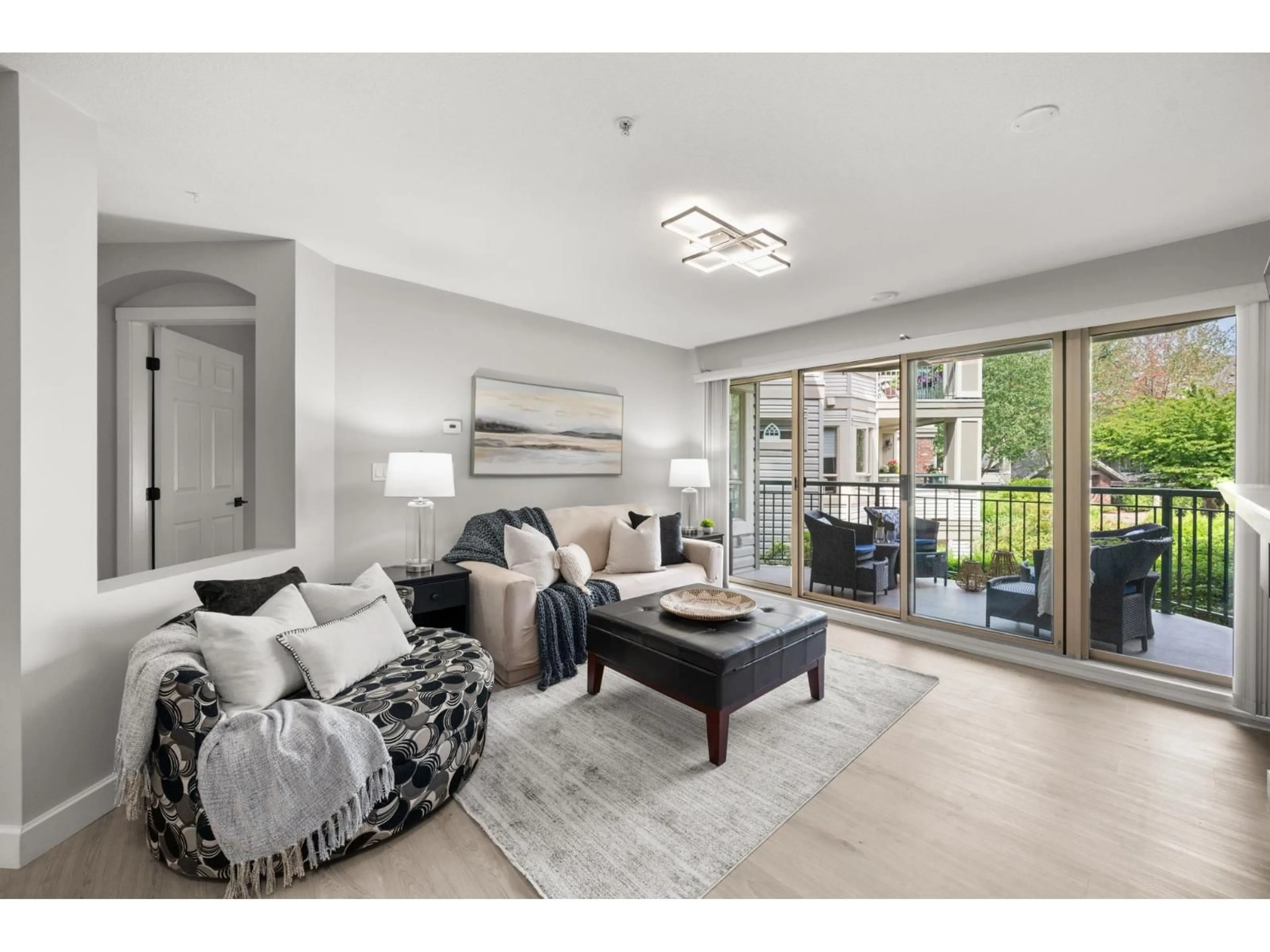 Living room with furniture, unknown for 202 - 22015 48 AVENUE, Langley British Columbia V3A8L3