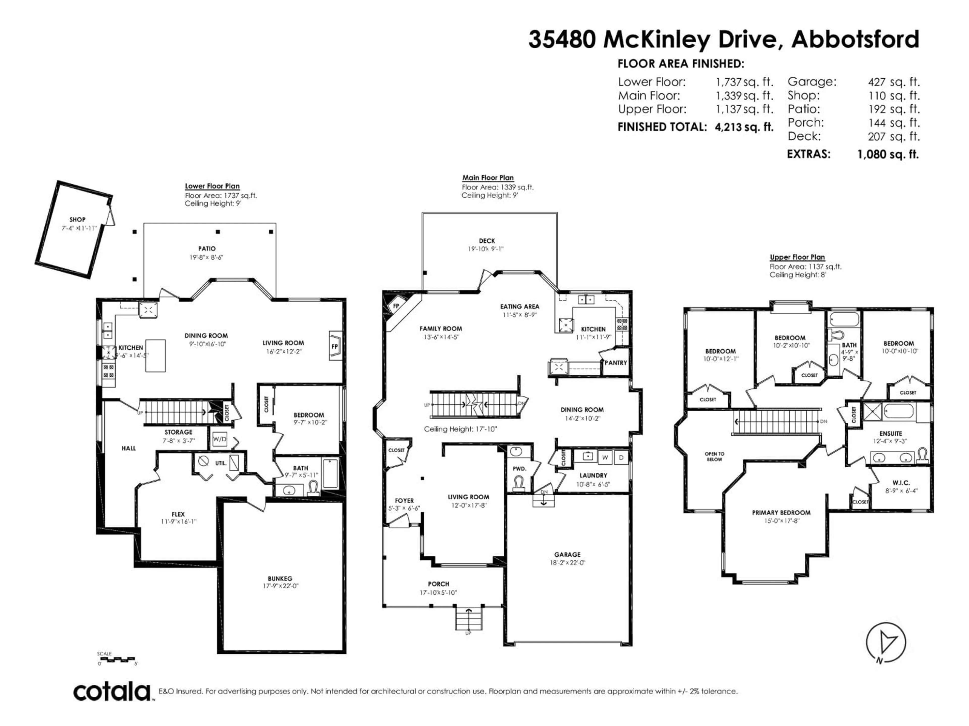 Floor plan for 35480 MCKINLEY DRIVE, Abbotsford British Columbia V3G0A1