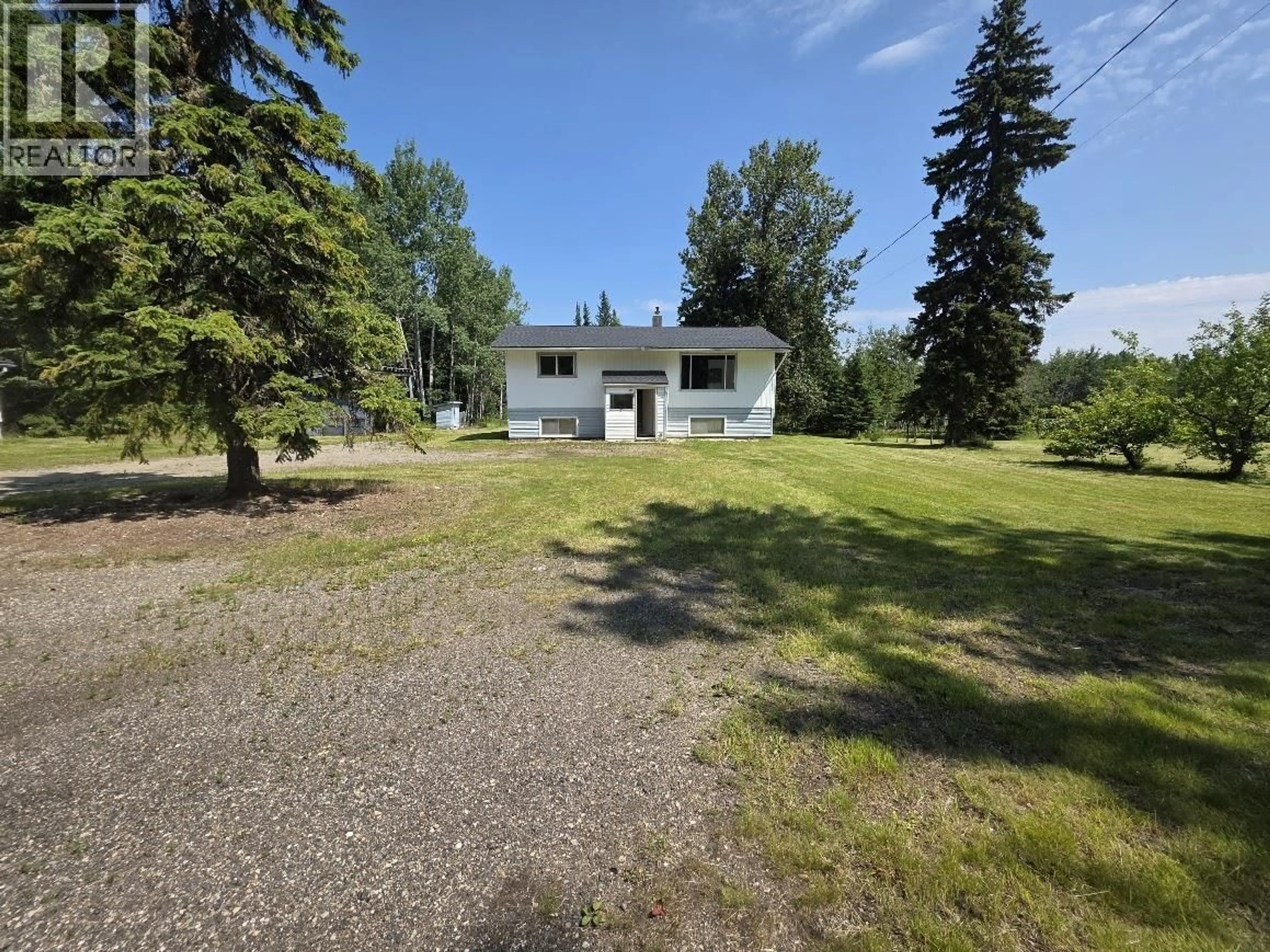 A pic from outside/outdoor area/front of a property/back of a property/a pic from drone, unknown for 38064 CARIBOO HIGHWAY, Hixon British Columbia V0K1S1