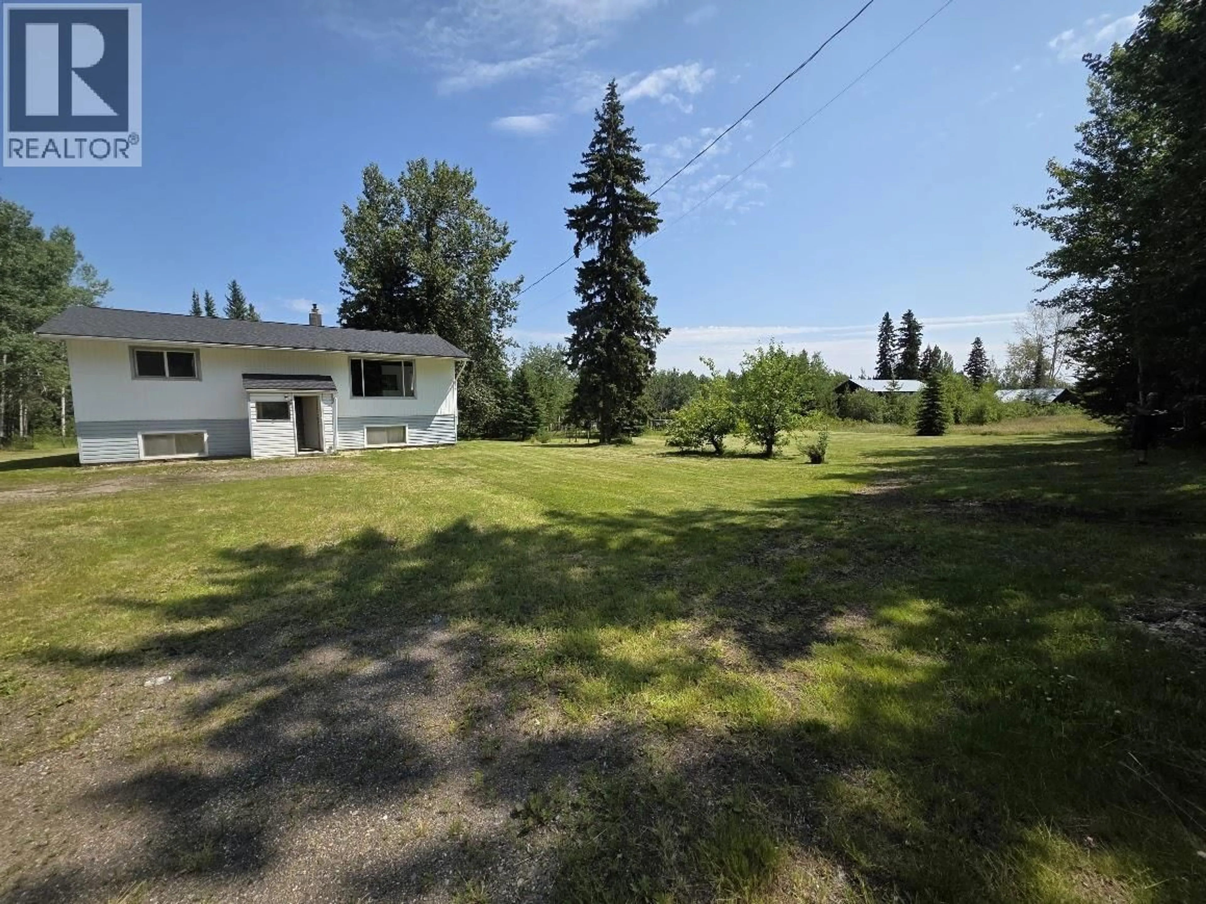 A pic from outside/outdoor area/front of a property/back of a property/a pic from drone, unknown for 38064 CARIBOO HIGHWAY, Hixon British Columbia V0K1S1