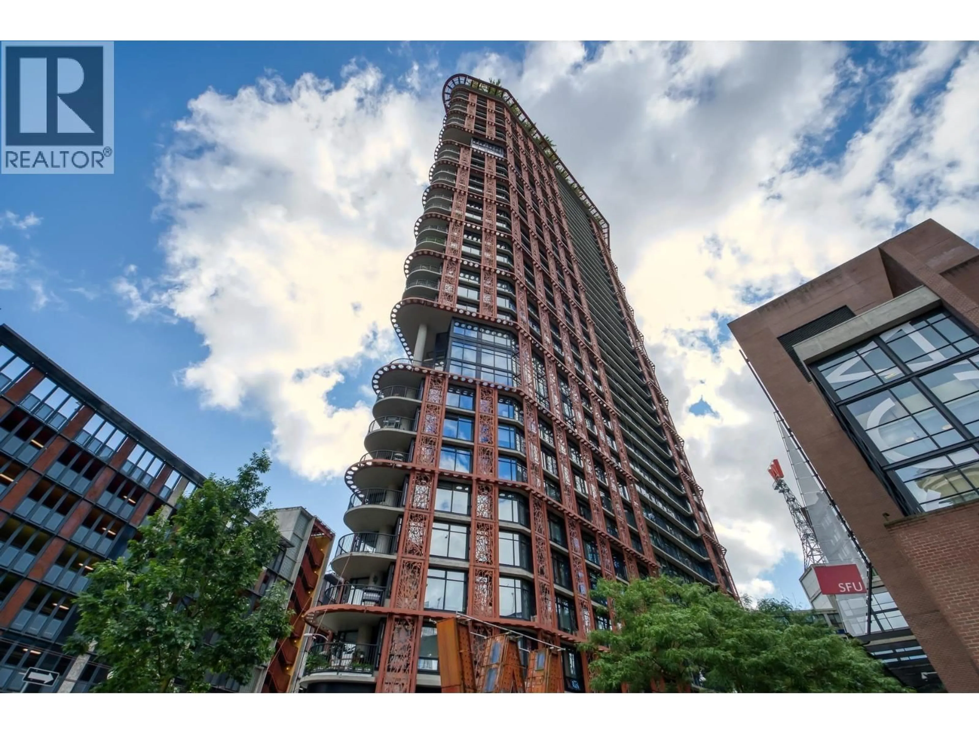 A pic from outside/outdoor area/front of a property/back of a property/a pic from drone, unknown for 2610 - 128 CORDOVA STREET, Vancouver British Columbia V6B0E6