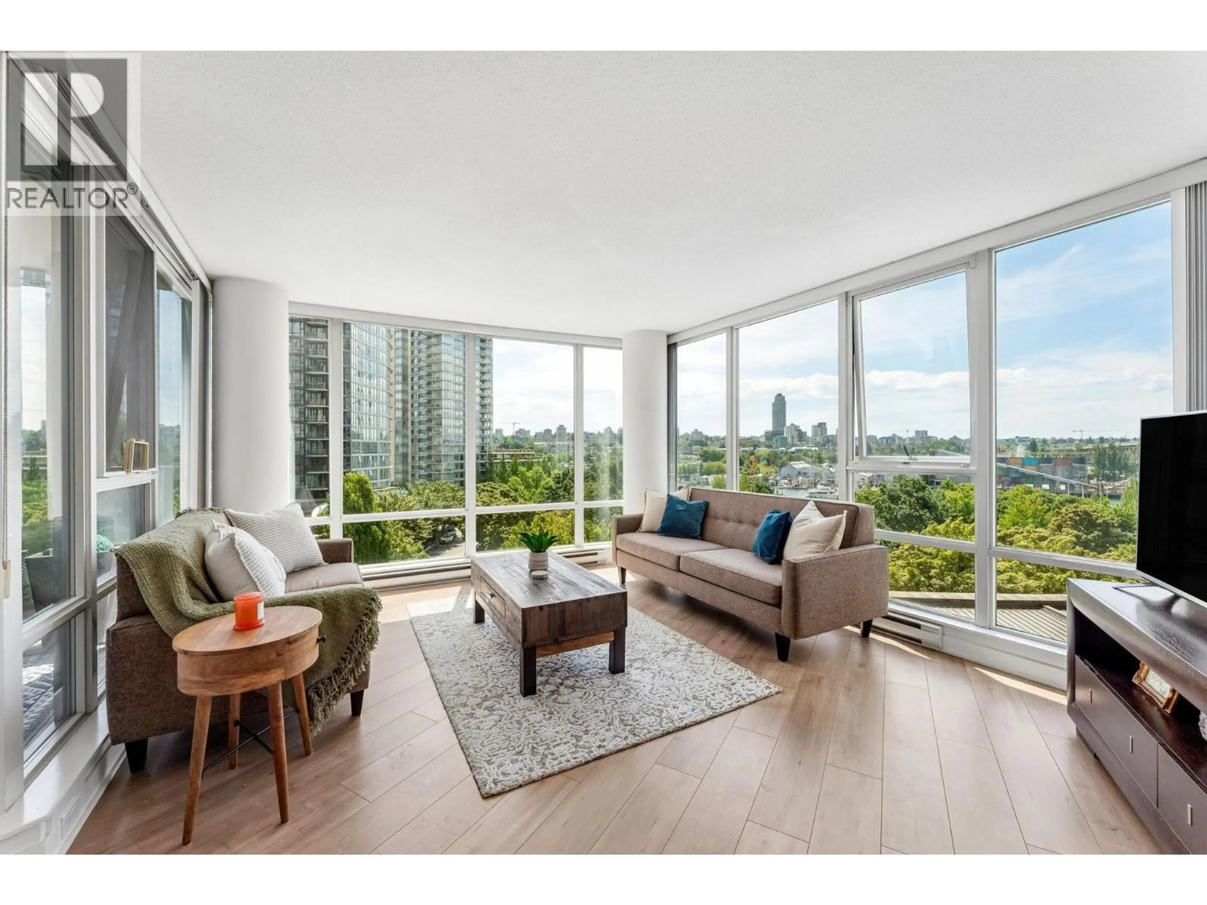 Living room with furniture, unknown for 703 - 1495 RICHARDS STREET, Vancouver British Columbia V6Z3E3
