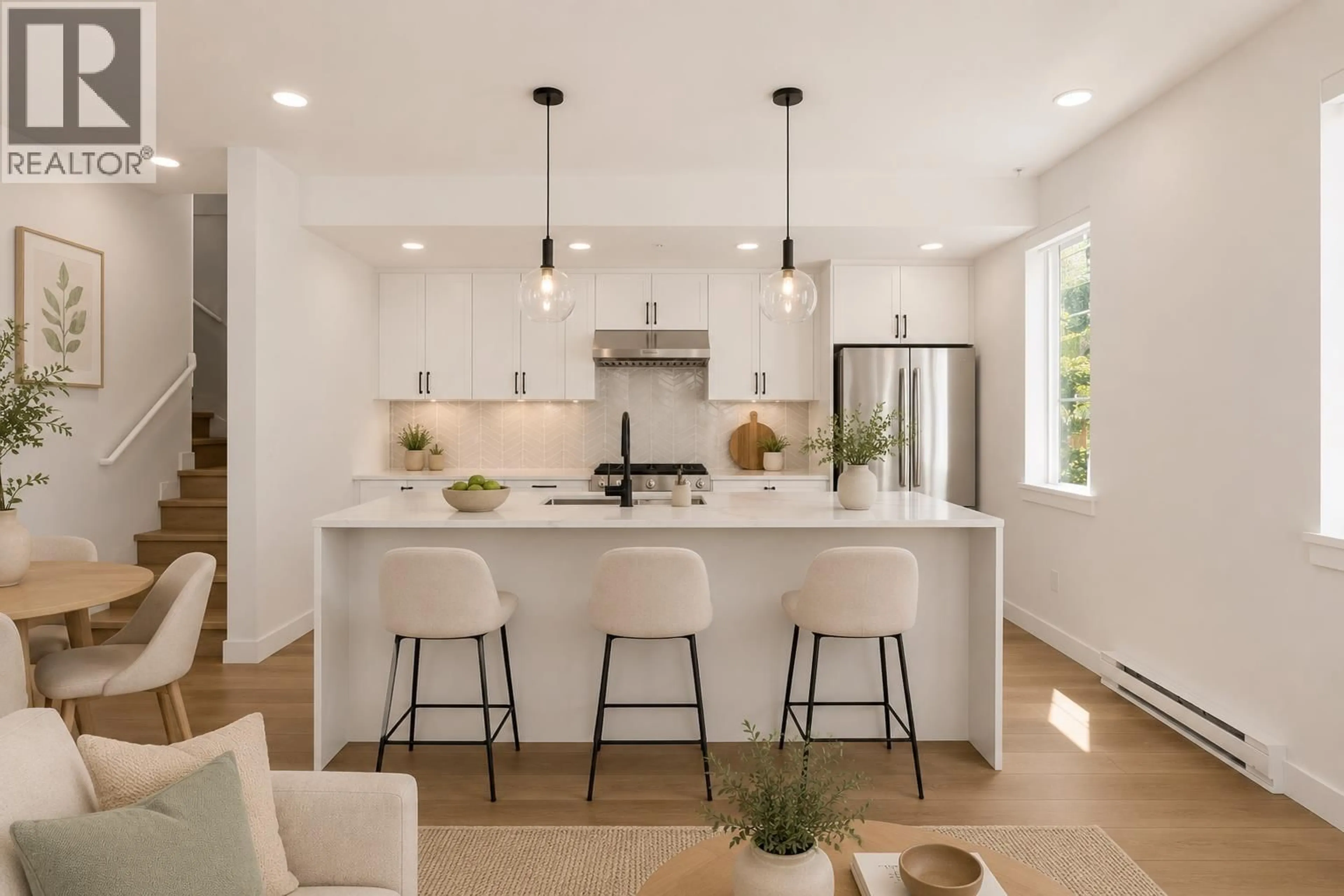 Open concept kitchen, ceramic/tile floor for 125 - 720 ROBINSON STREET, Coquitlam British Columbia V3J0P9