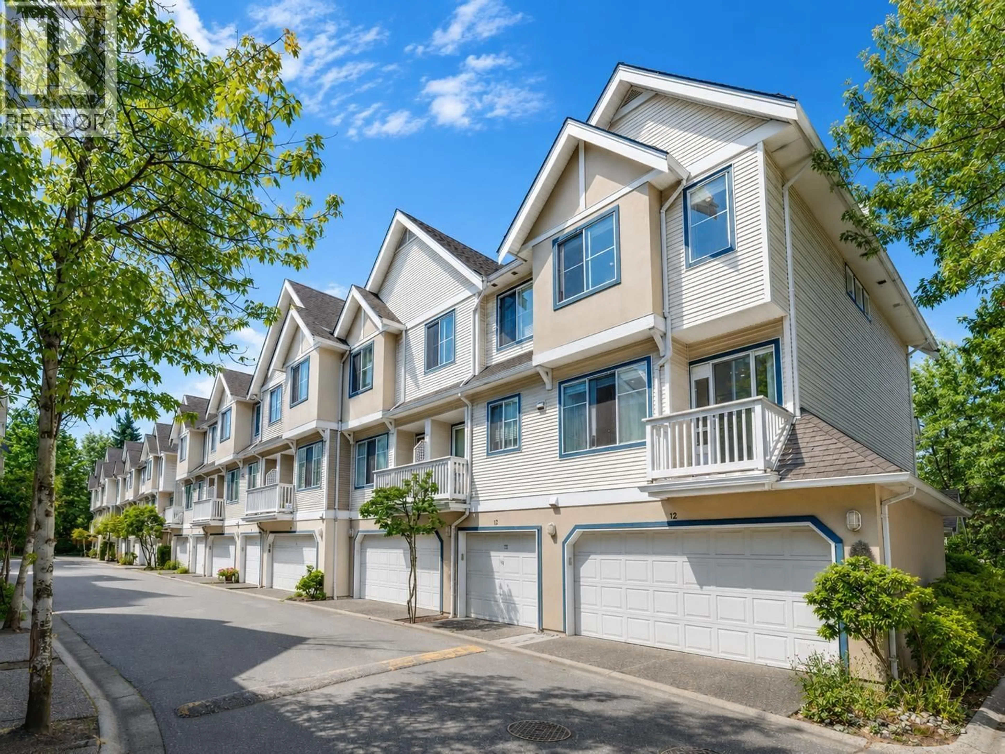 Home with vinyl exterior material, street for 12 - 4933 FISHER DRIVE, Richmond British Columbia V6X3Z2