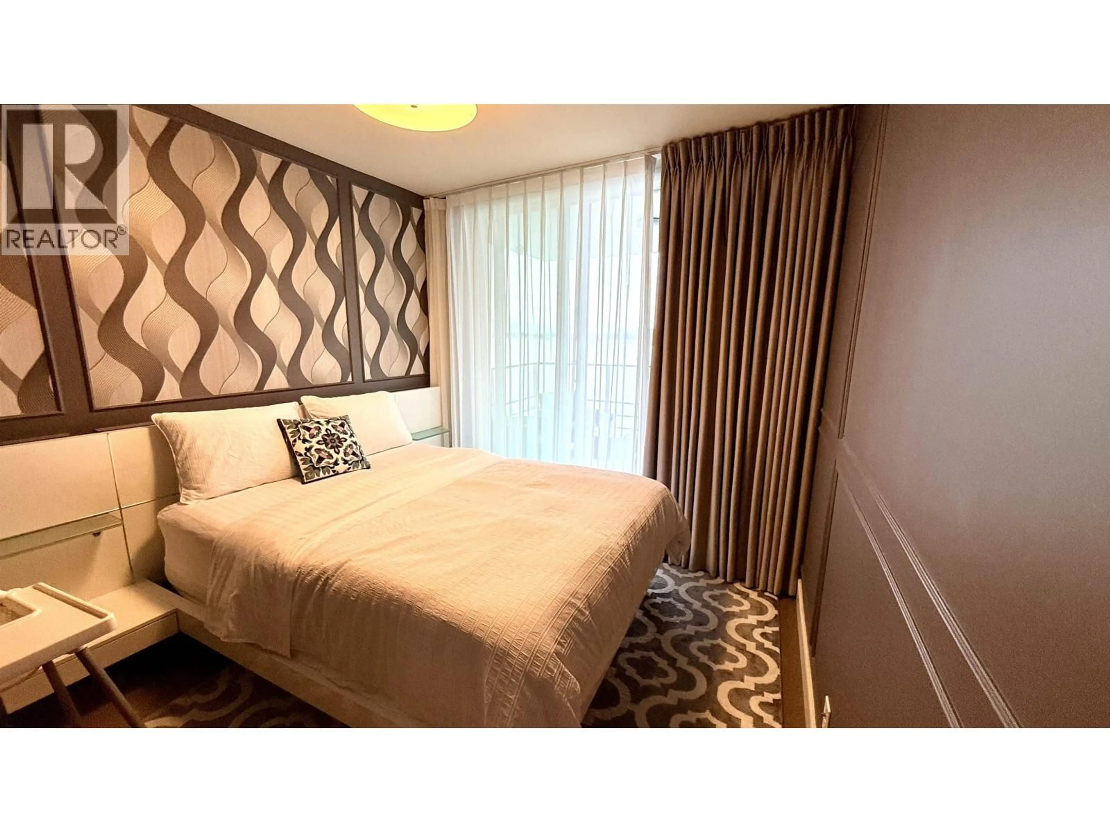 Bedroom with bed, unknown for 606 - 210 SALTER STREET, New Westminster British Columbia V3M0J9