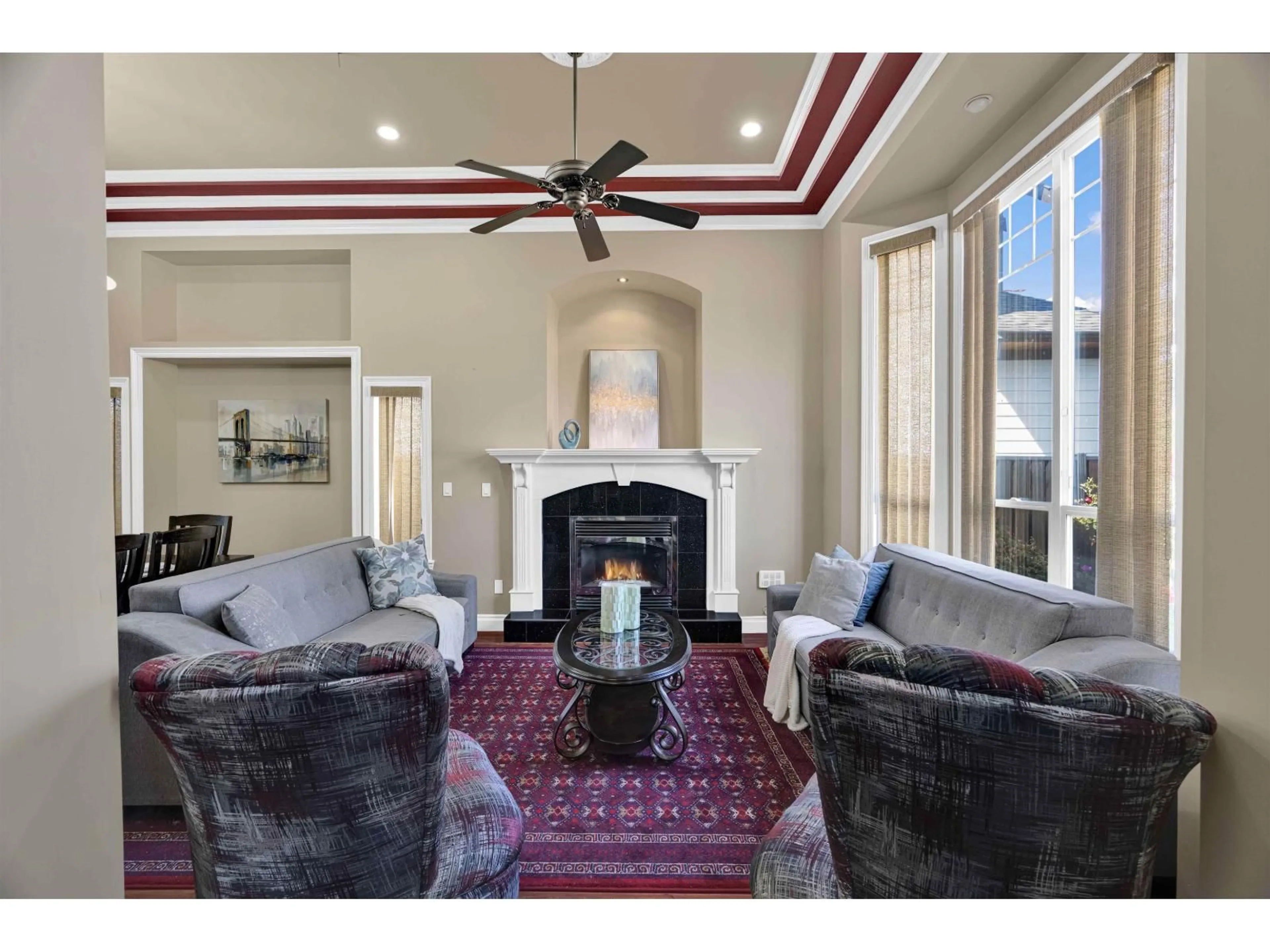 Living room with furniture, unknown for 8179 112 STREET, Delta British Columbia V4C4W4