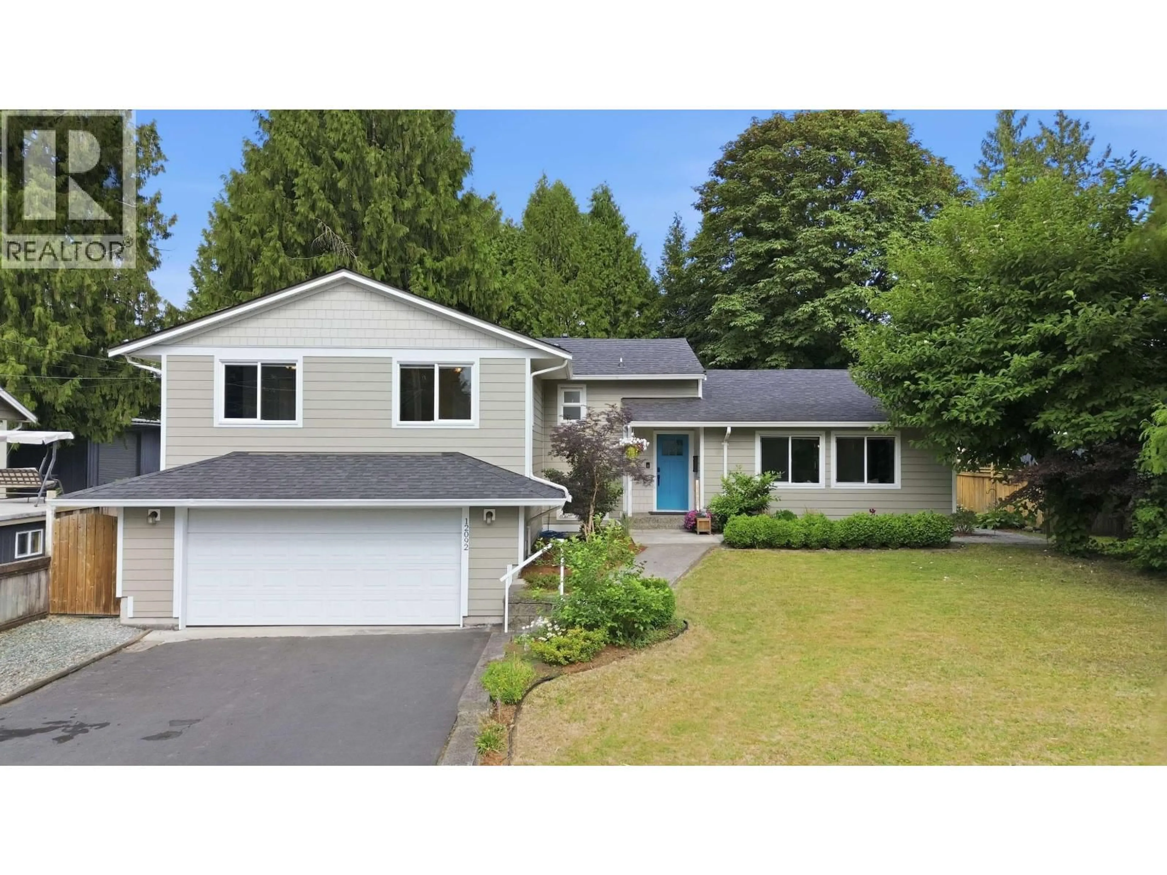 Home with vinyl exterior material, street for 12092 GLENHURST STREET, Maple Ridge British Columbia V2X6V9
