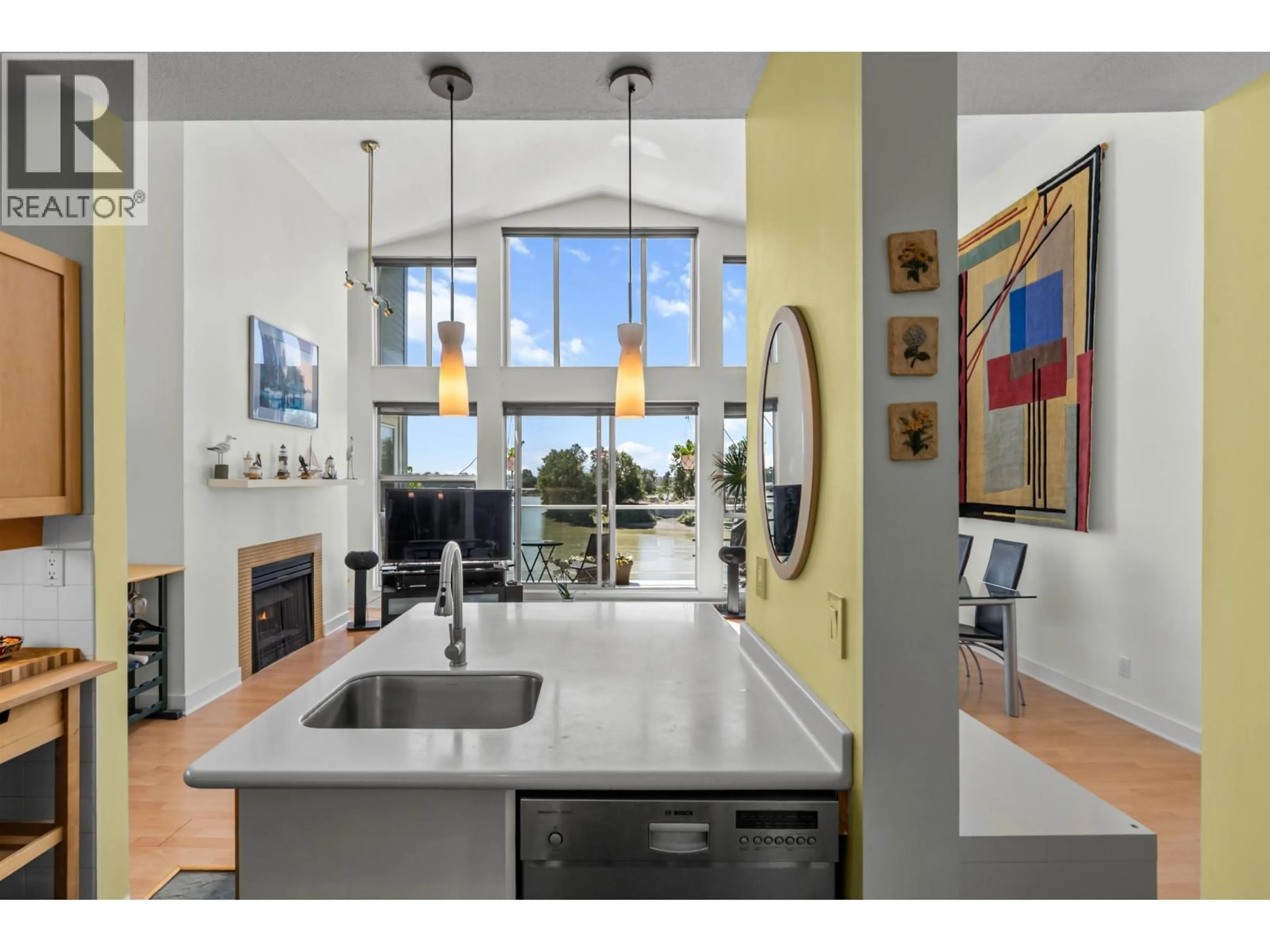 Contemporary kitchen, ceramic/tile floor for 407 - 1880 KENT AVENUE SOUTH, Vancouver British Columbia V5P2S7