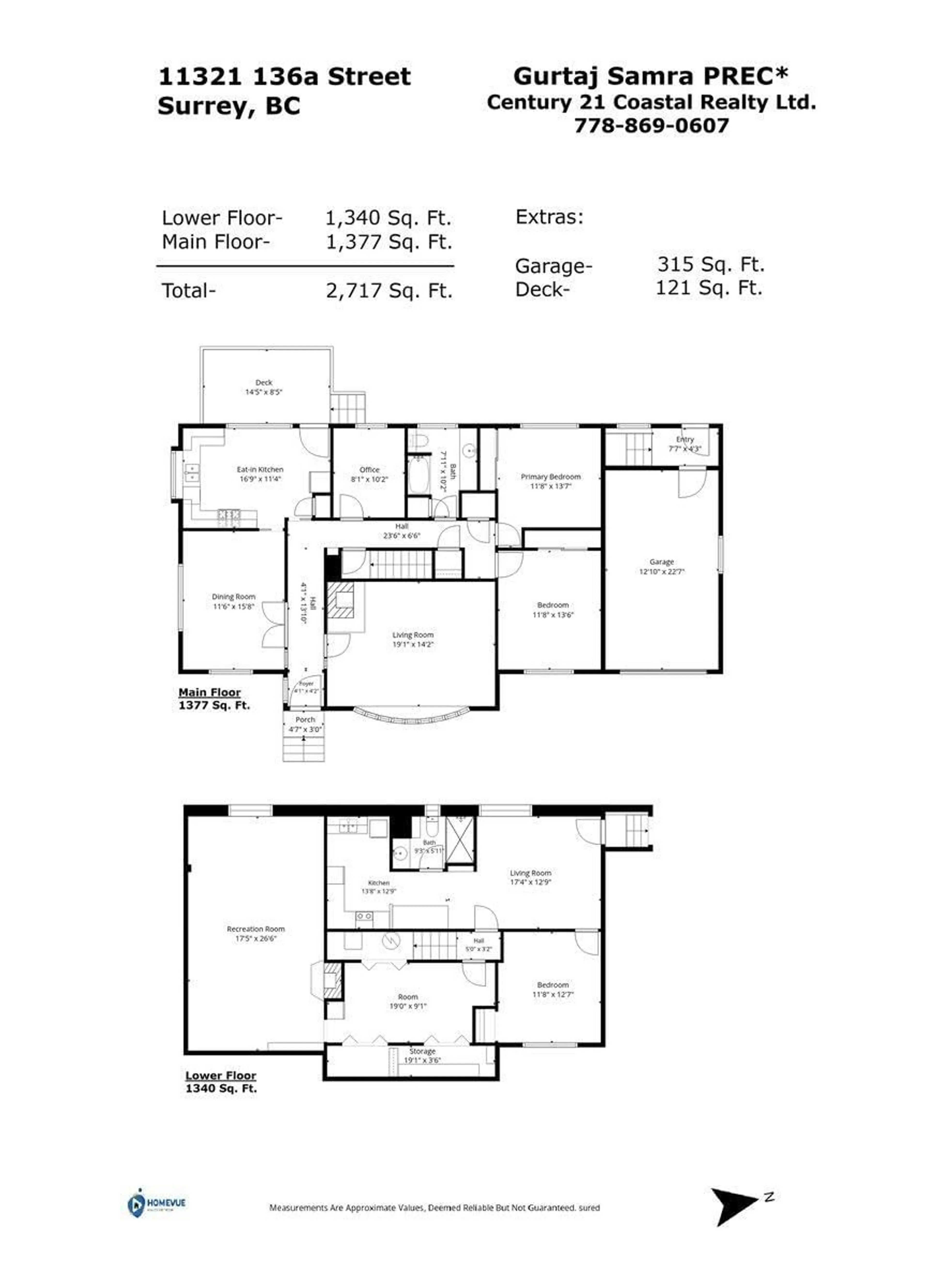 Floor plan for 11321 136A STREET, Surrey British Columbia V3R3C4