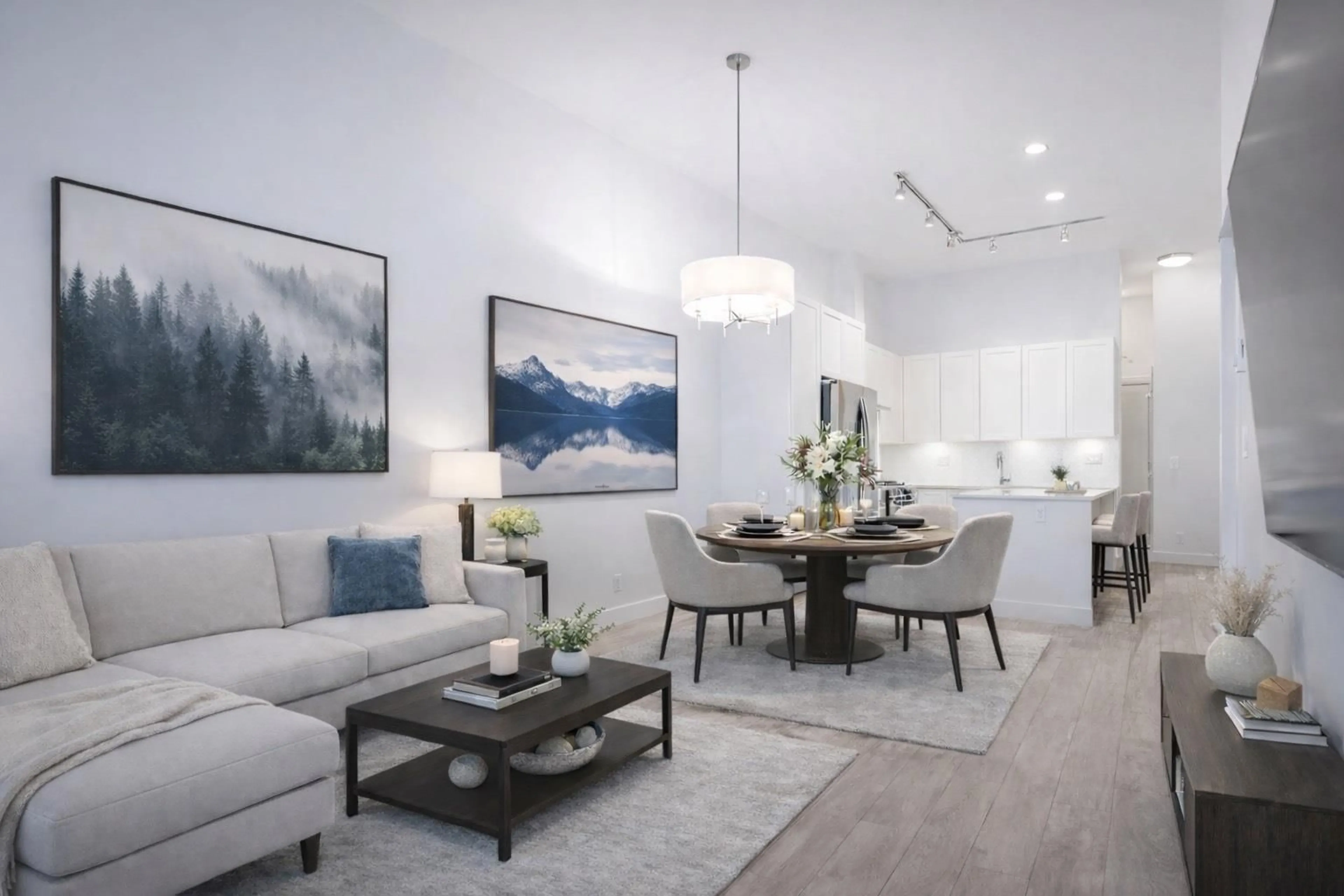 Living room with furniture, unknown for 317 - 20673 78 AVENUE, Langley British Columbia V2Y3K1