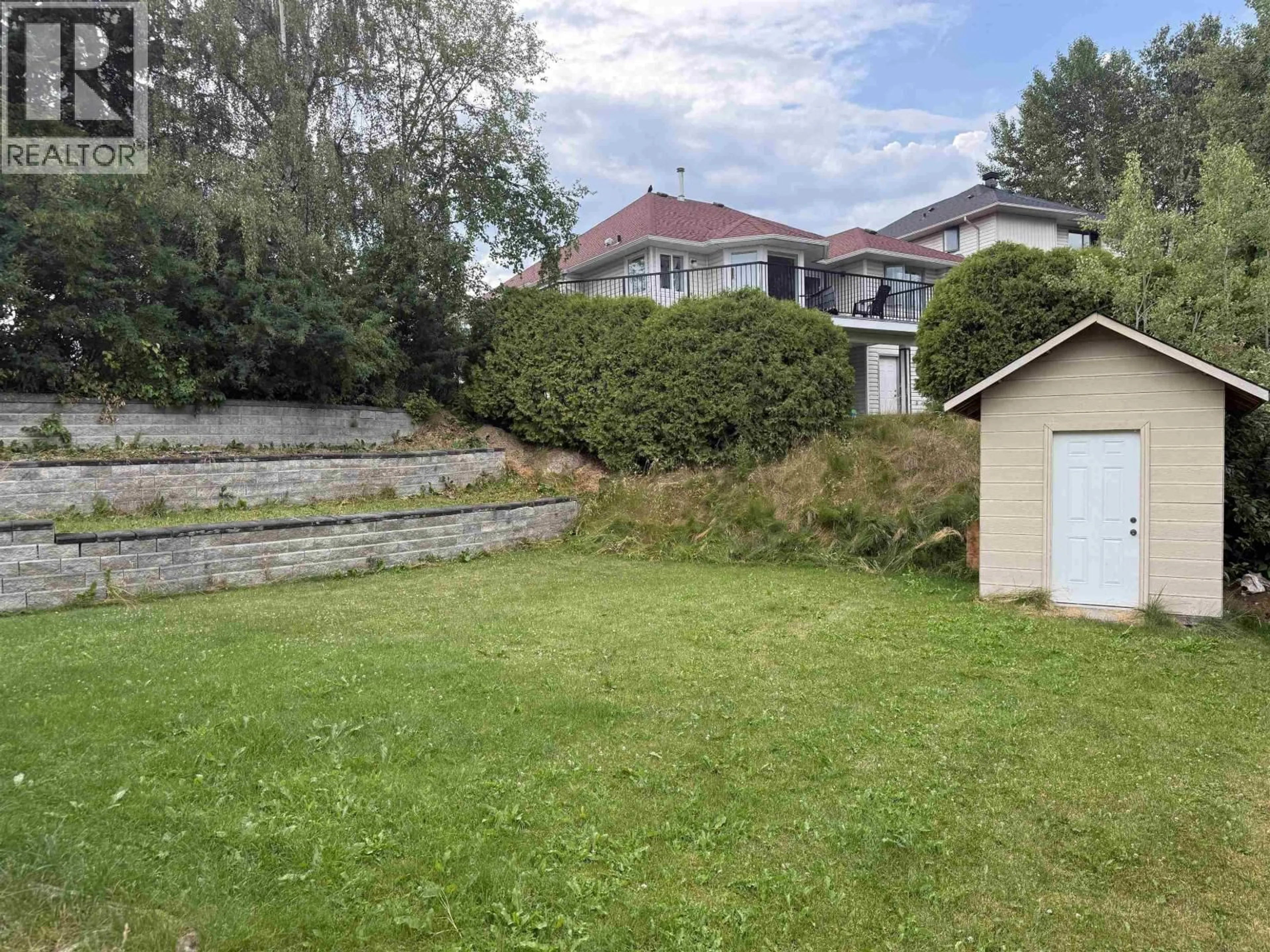 A pic from outside/outdoor area/front of a property/back of a property/a pic from drone, street for 4396 FOSTER ROAD, Prince George British Columbia V2N5H9