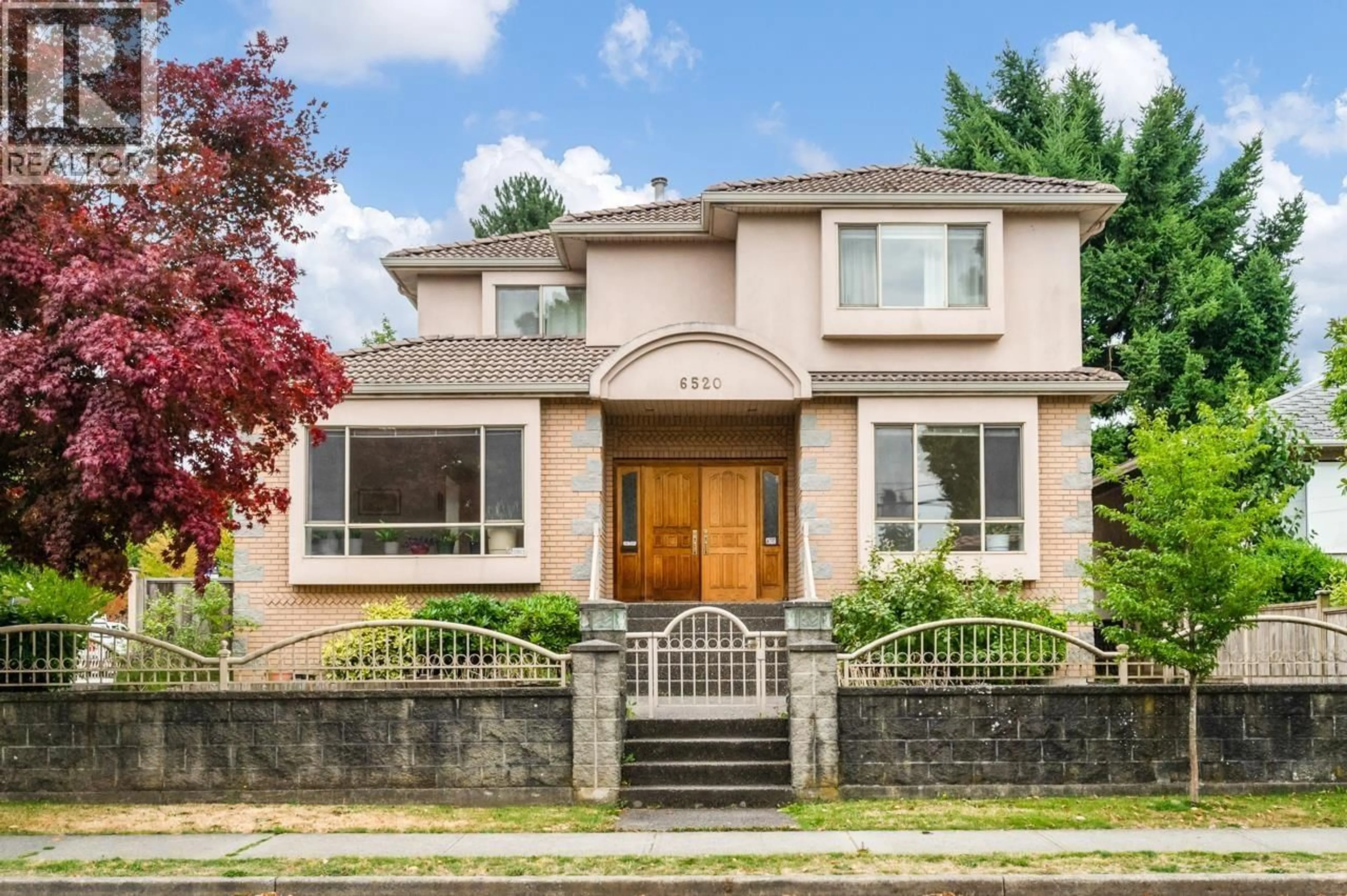 Home with brick exterior material, street for 6520 DOMAN STREET, Vancouver British Columbia V5S3H4