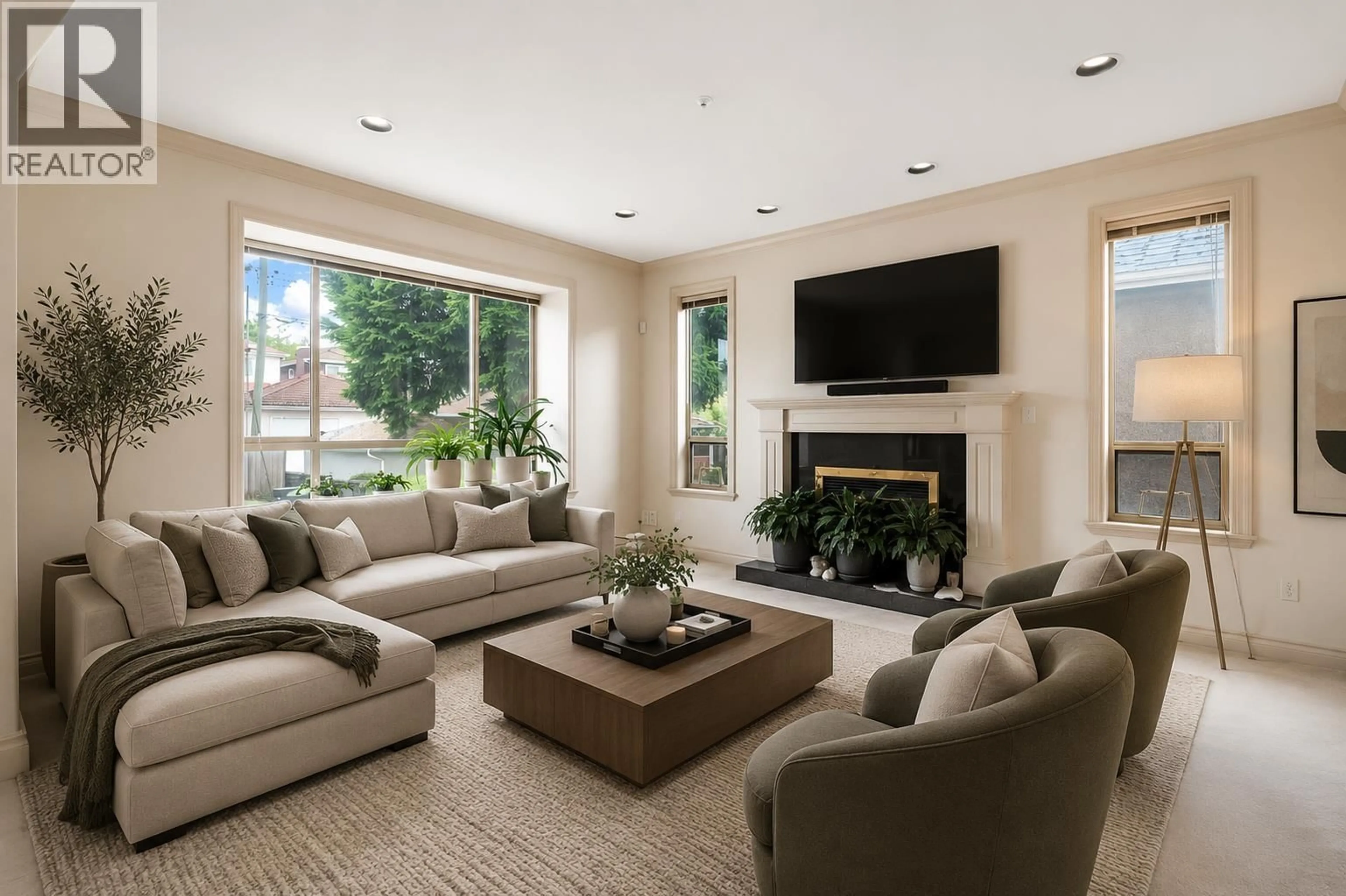 Living room with furniture, unknown for 6520 DOMAN STREET, Vancouver British Columbia V5S3H4