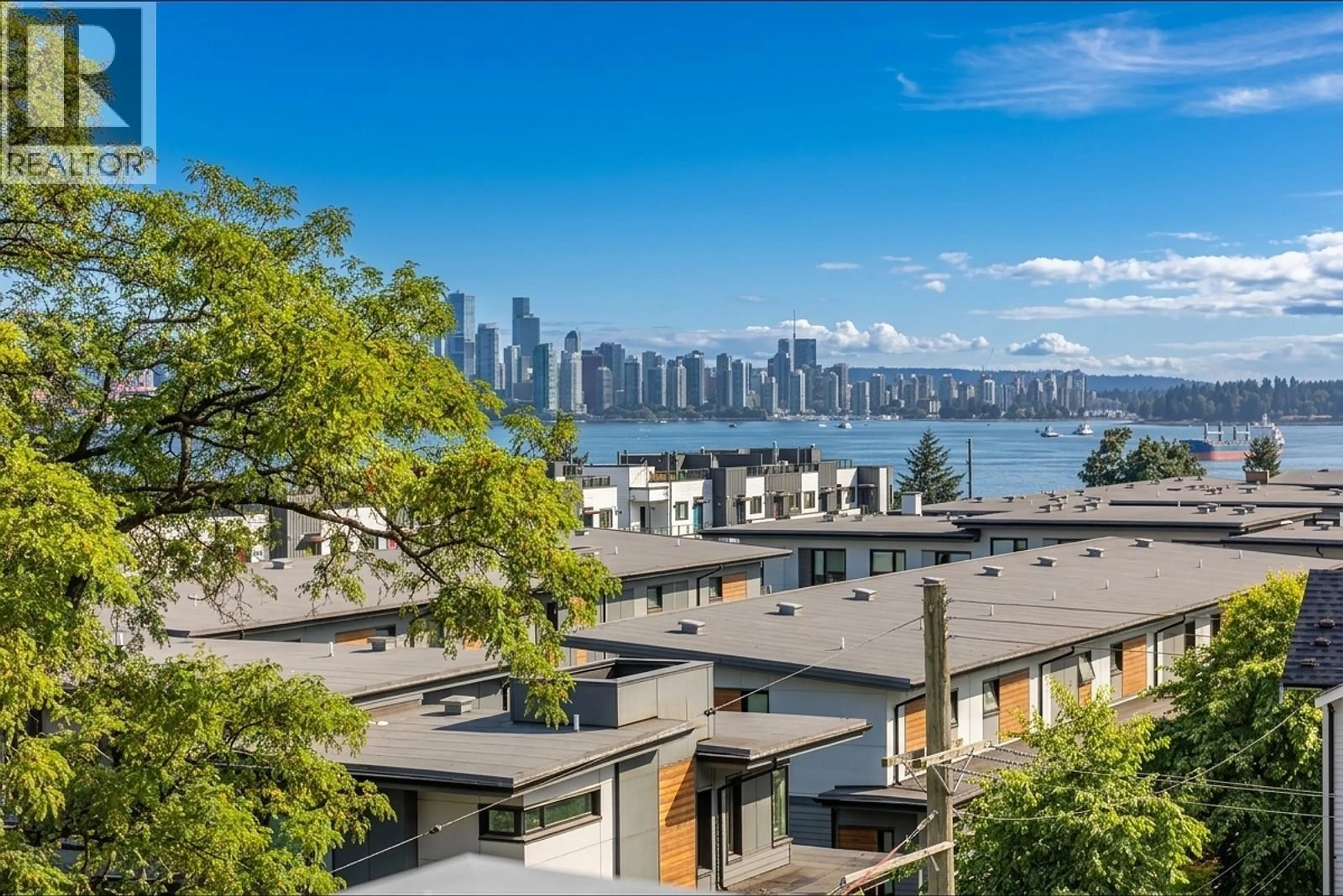 A pic from outside/outdoor area/front of a property/back of a property/a pic from drone, water/lake/river/ocean view for 403 - 615 3RD STREET, North Vancouver British Columbia V7L0G3