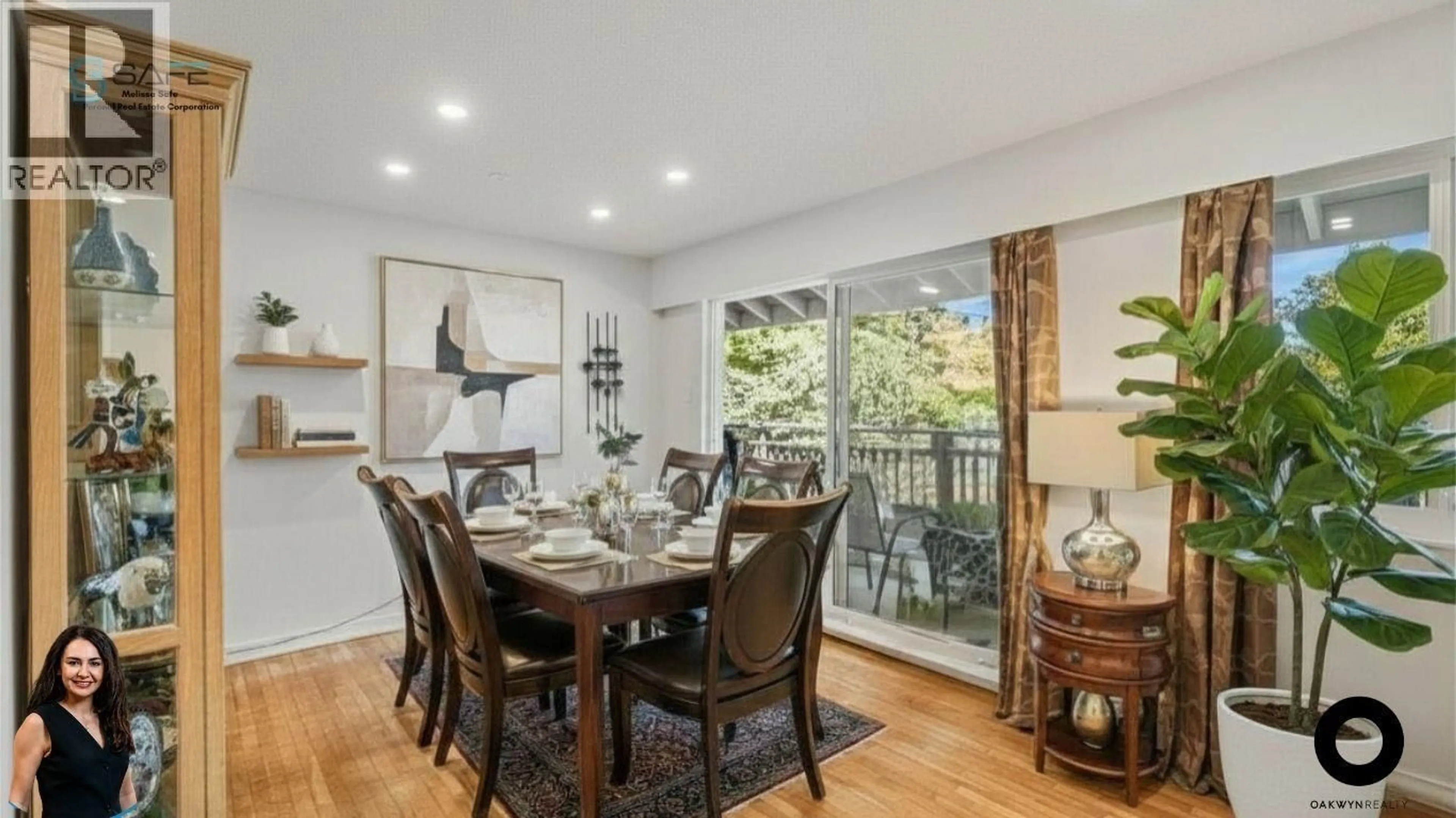 Dining room, wood/laminate floor for 608 - 555 W 28TH STREET, North Vancouver British Columbia V7N2J7