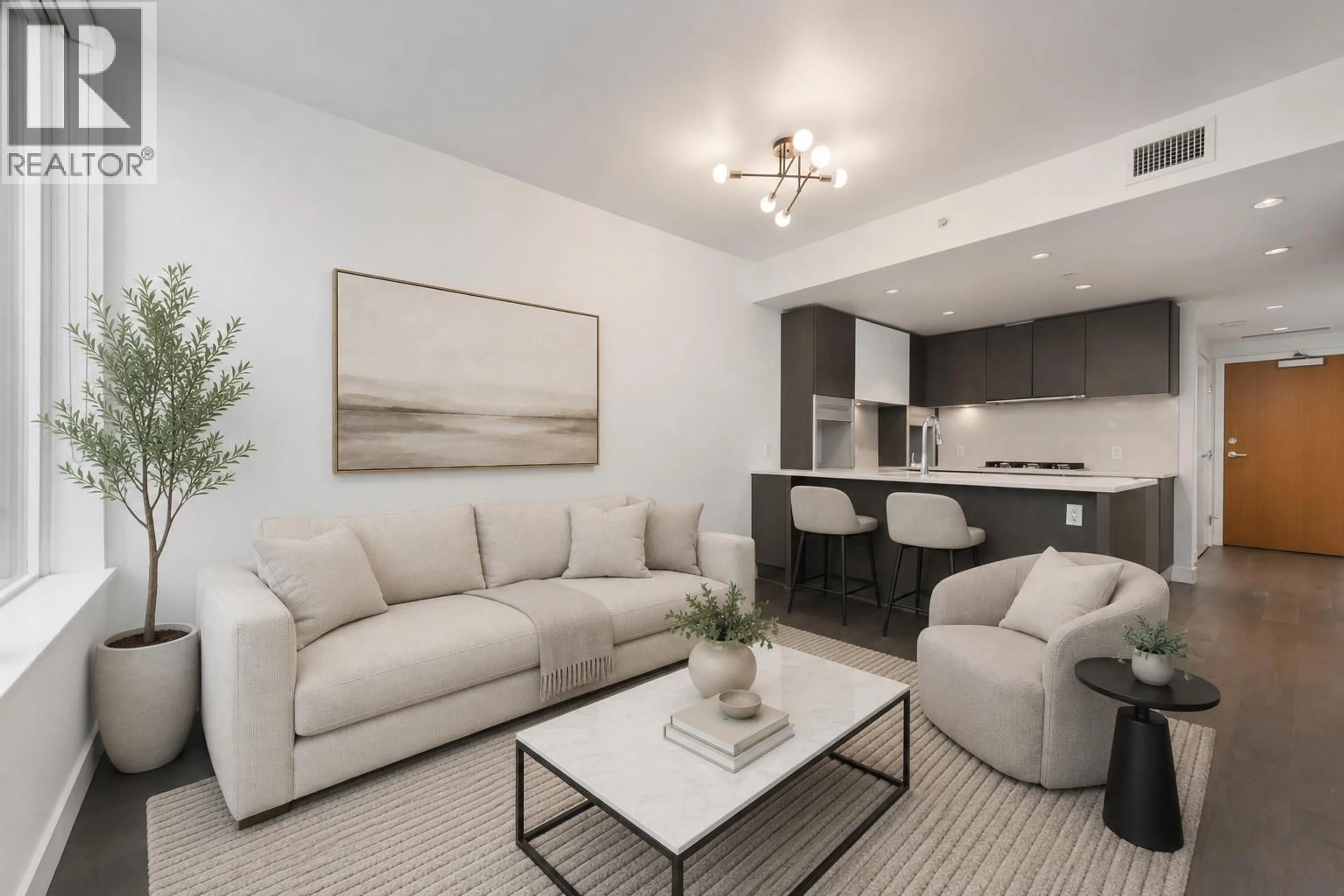Living room with furniture, unknown for 207 - 288 1ST AVENUE, Vancouver British Columbia V5Y0E9