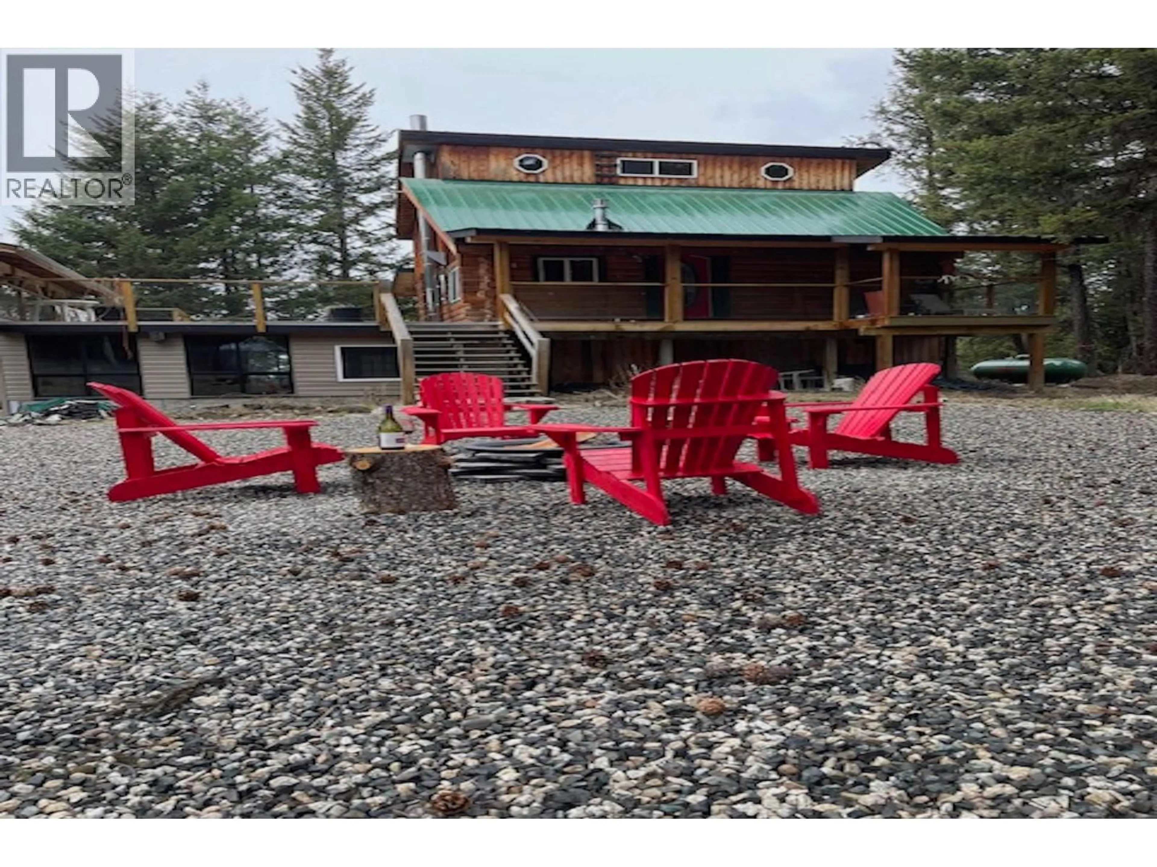 Patio, mountain view for 7755 LITTLE FORT 24 HIGHWAY, 100 Mile House British Columbia V0K1X2