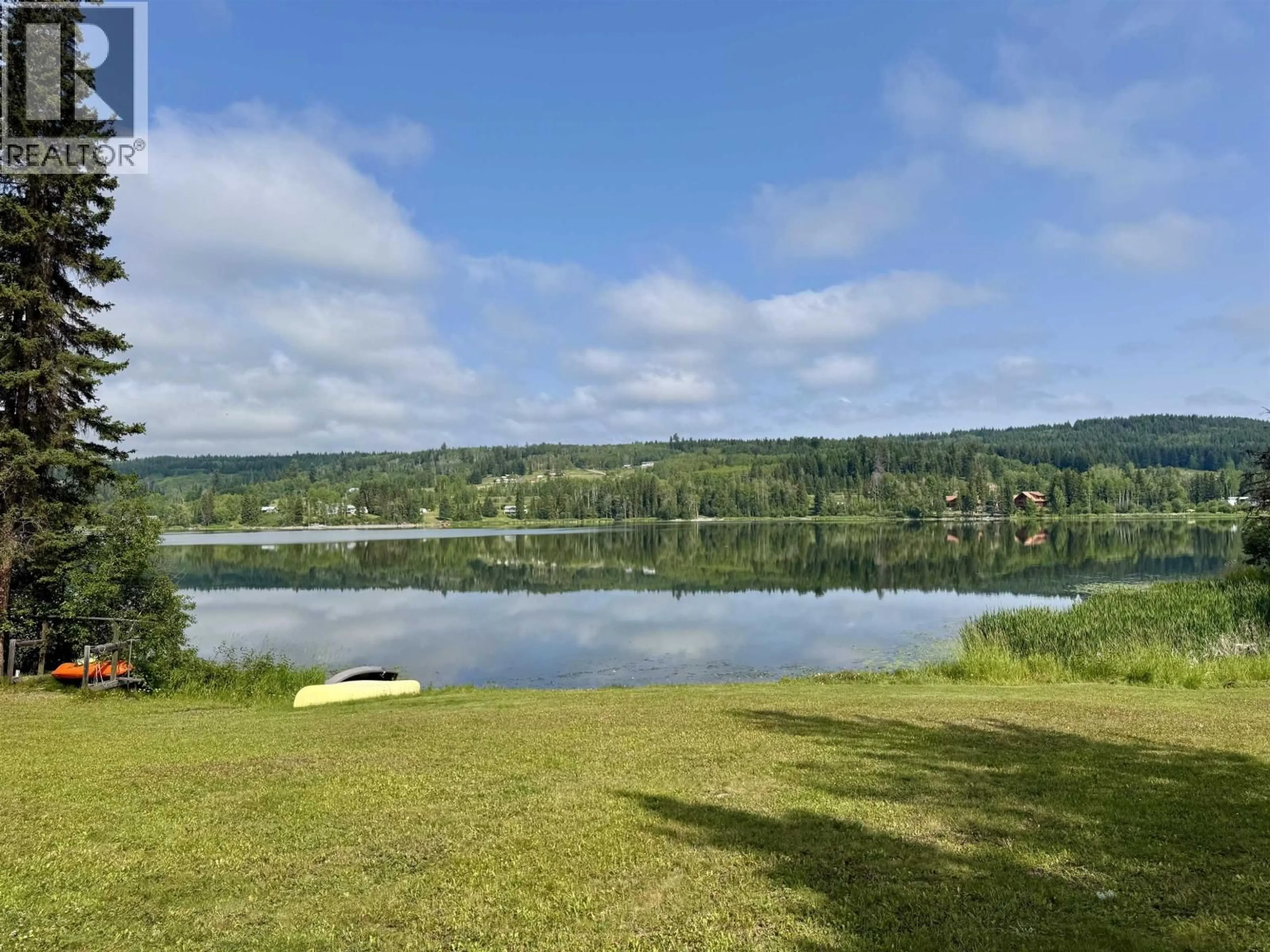 A pic from outside/outdoor area/front of a property/back of a property/a pic from drone, water/lake/river/ocean view for 3799 ALLPRESS ROAD, 150 Mile House British Columbia V0K2G0