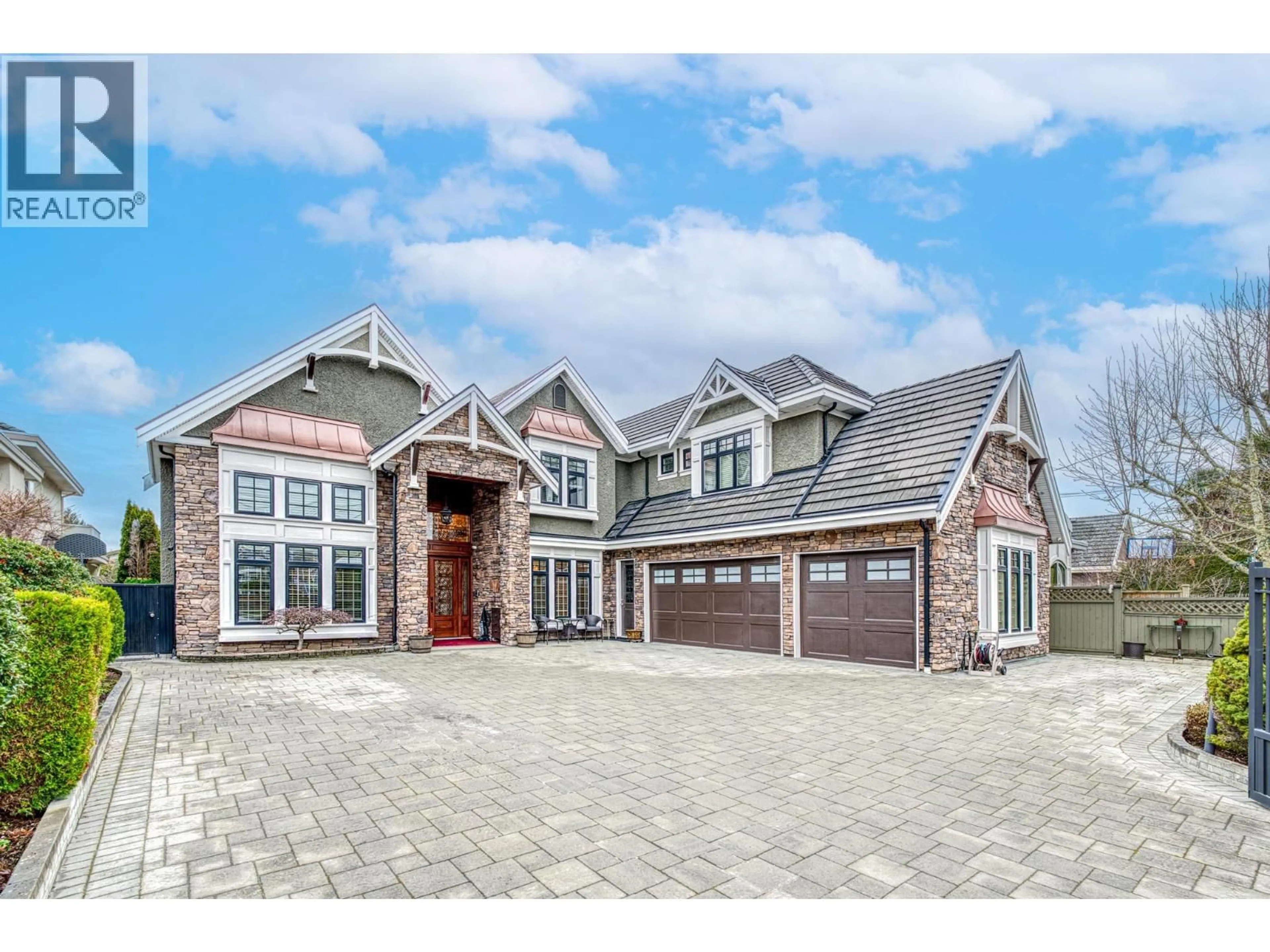 Home with brick exterior material, street for 4180 GRANVILLE AVENUE, Richmond British Columbia V7C1E4