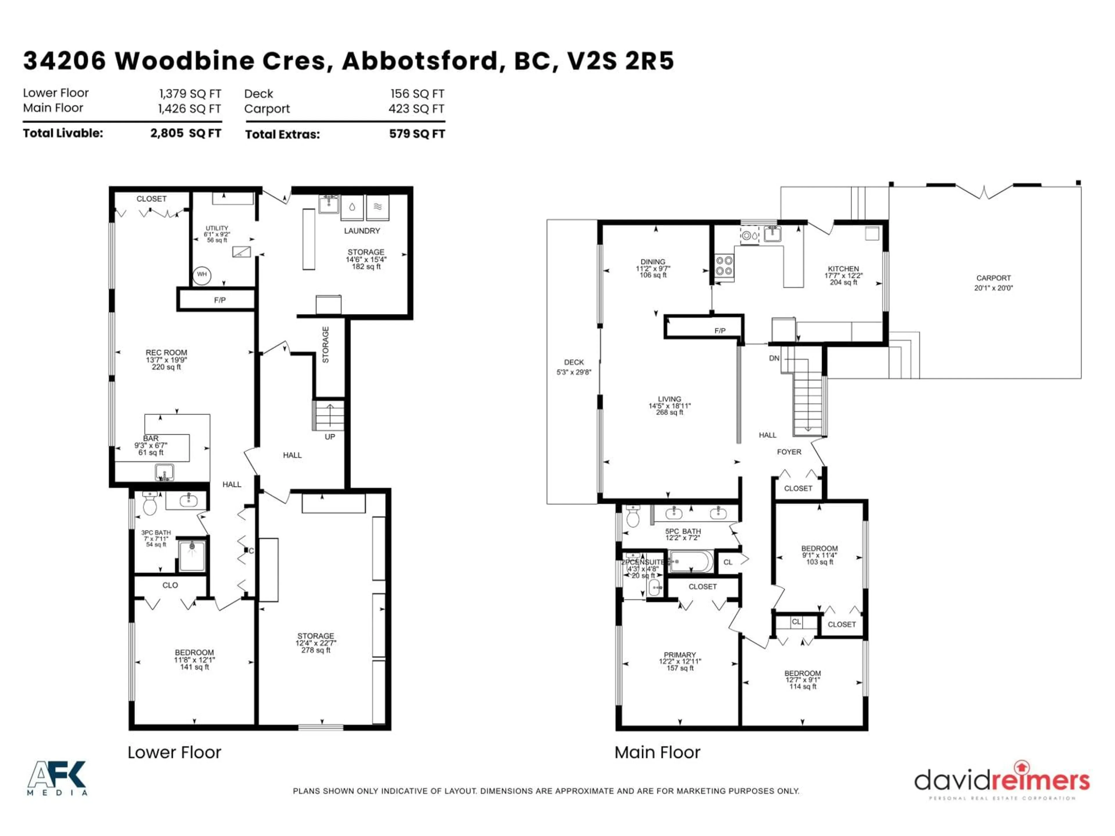 Floor plan for 34206 WOODBINE CRESCENT, Abbotsford British Columbia V2S2R5