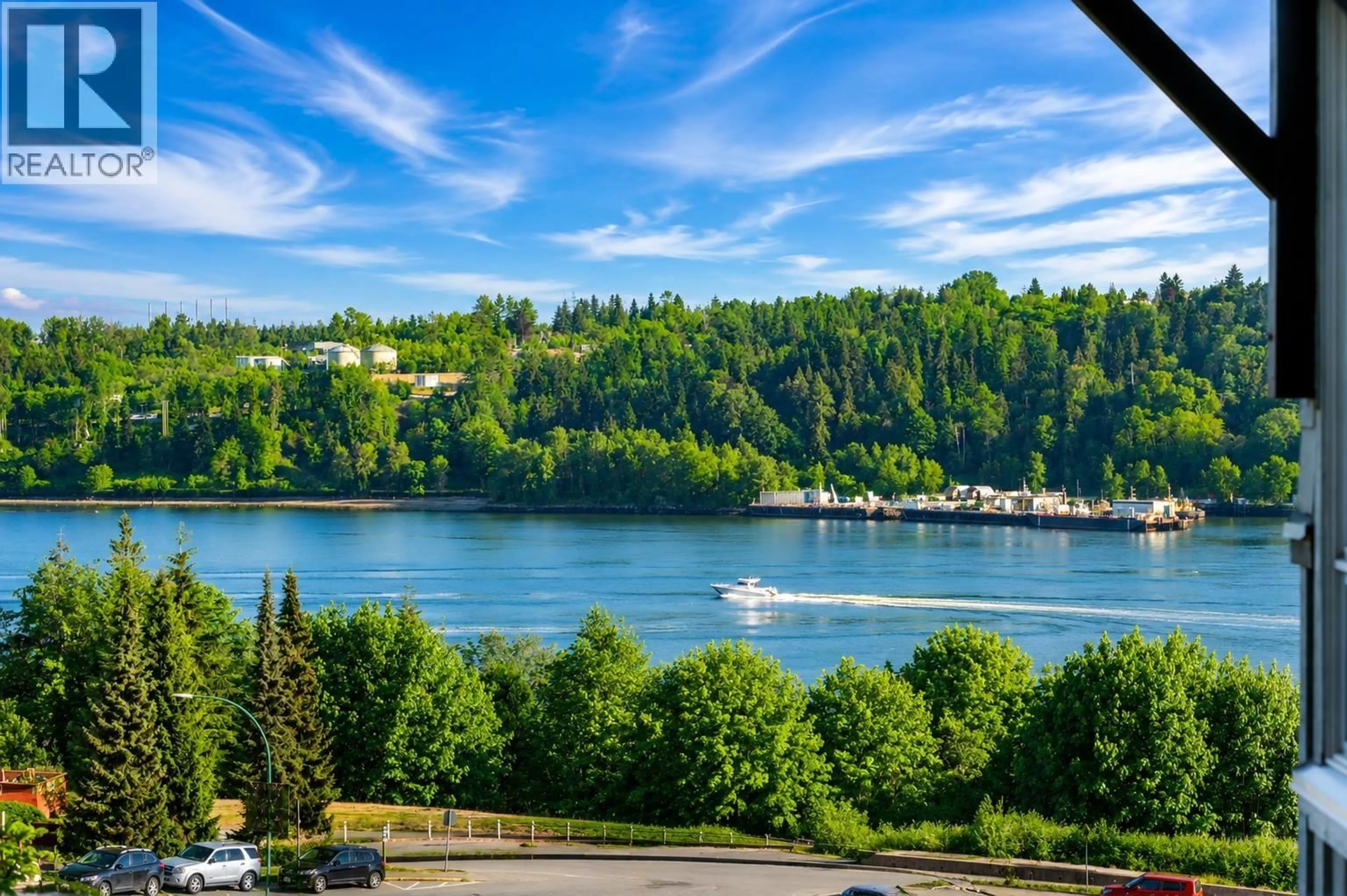 Patio, water/lake/river/ocean view for 317 - 530 RAVEN WOODS DRIVE, North Vancouver British Columbia V7G2T5