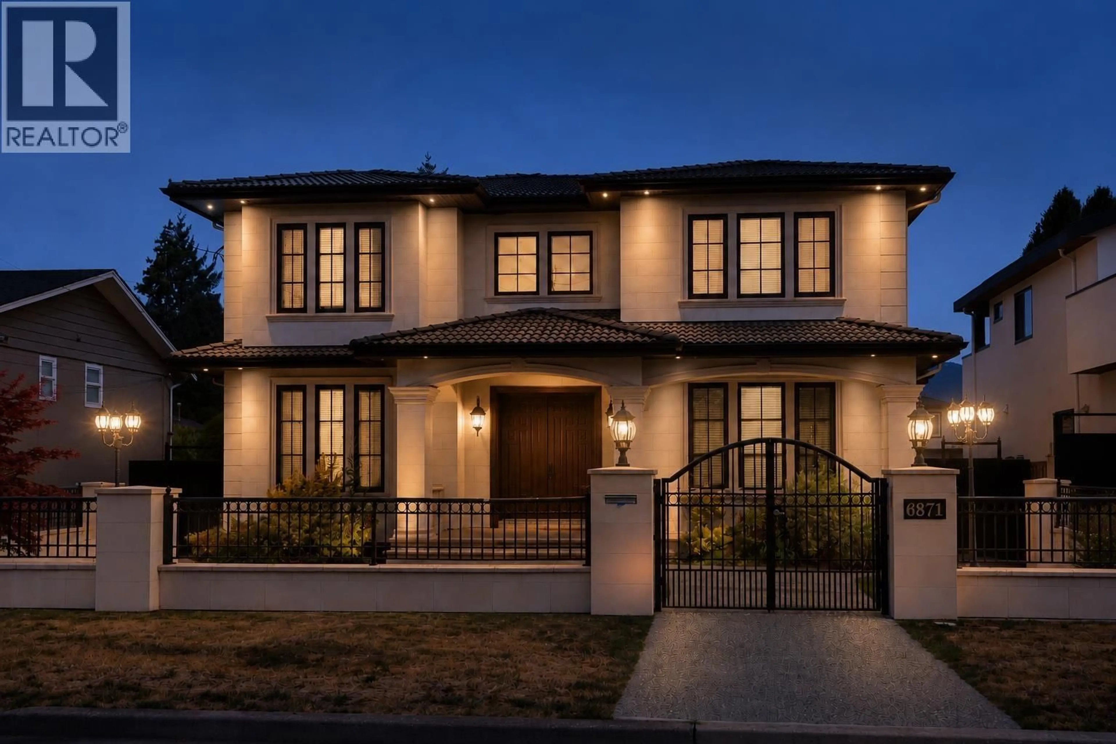Home with brick exterior material, street for 6871 DUNNEDIN STREET, Burnaby British Columbia V5B1Z1