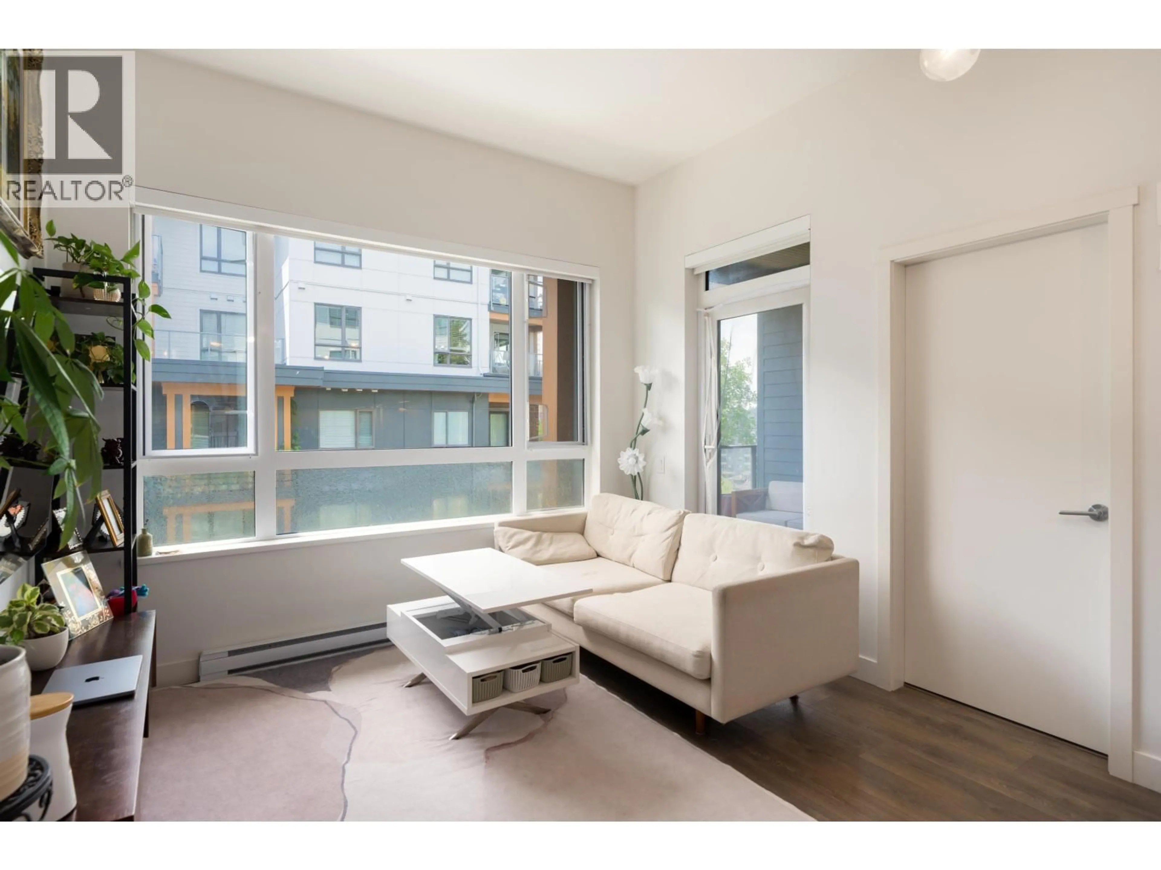 Living room with furniture, unknown for 410 - 735 ANSKAR COURT, Coquitlam British Columbia V3J0L7