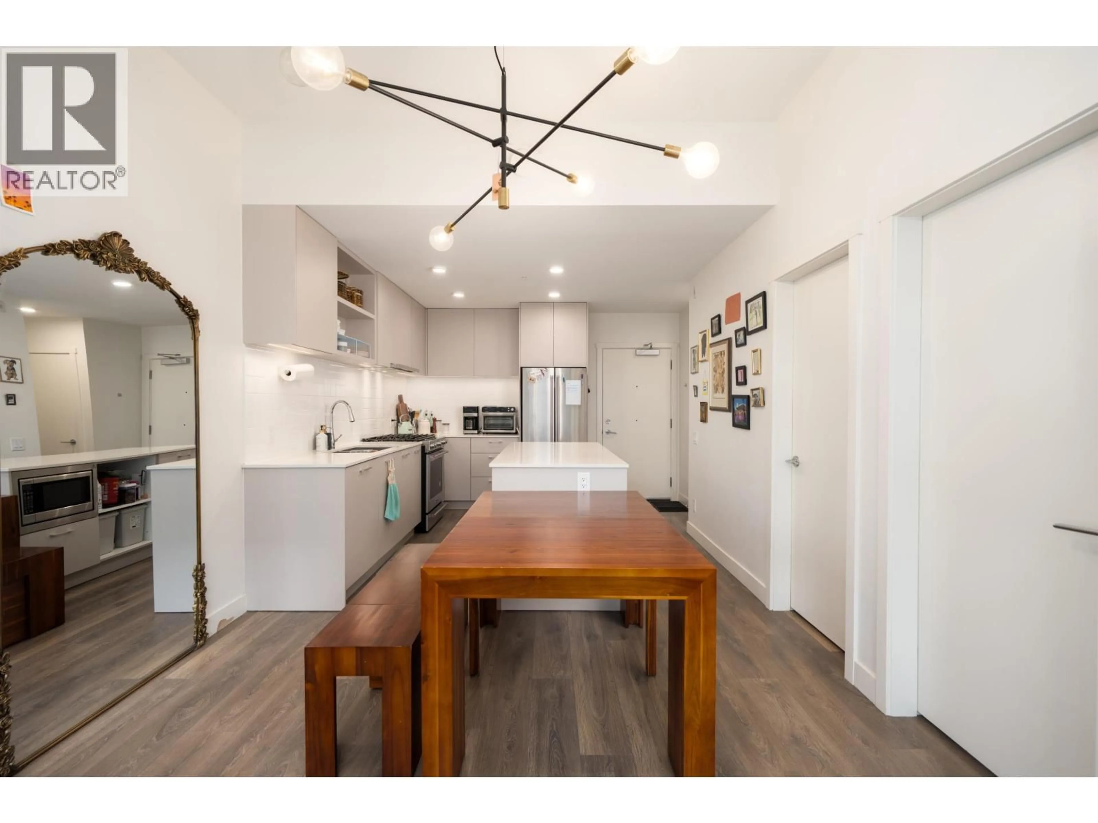 Open concept kitchen, unknown for 410 - 735 ANSKAR COURT, Coquitlam British Columbia V3J0L7