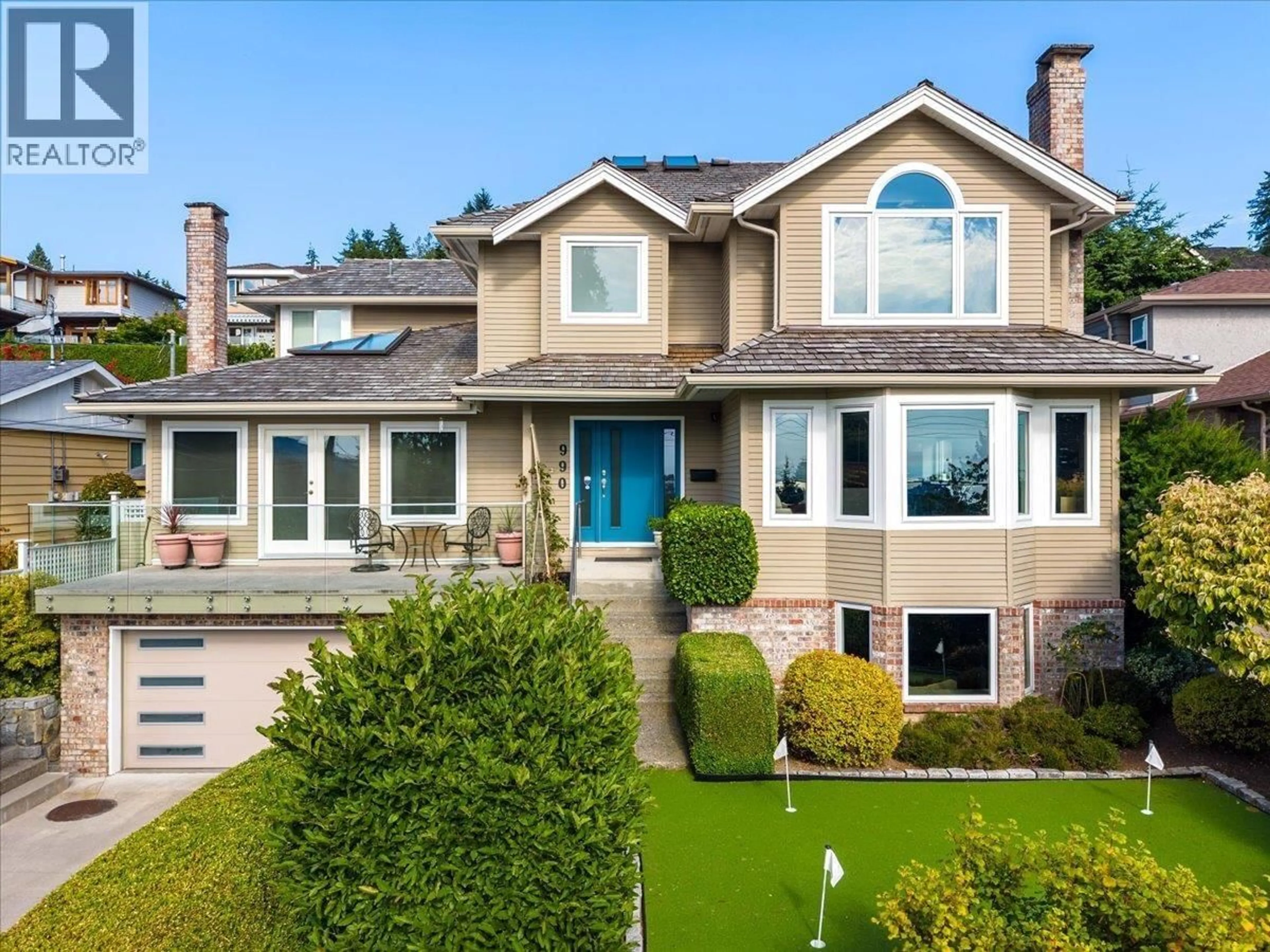 Home with brick exterior material, street for 990 LEYLAND STREET, West Vancouver British Columbia V7T2S4
