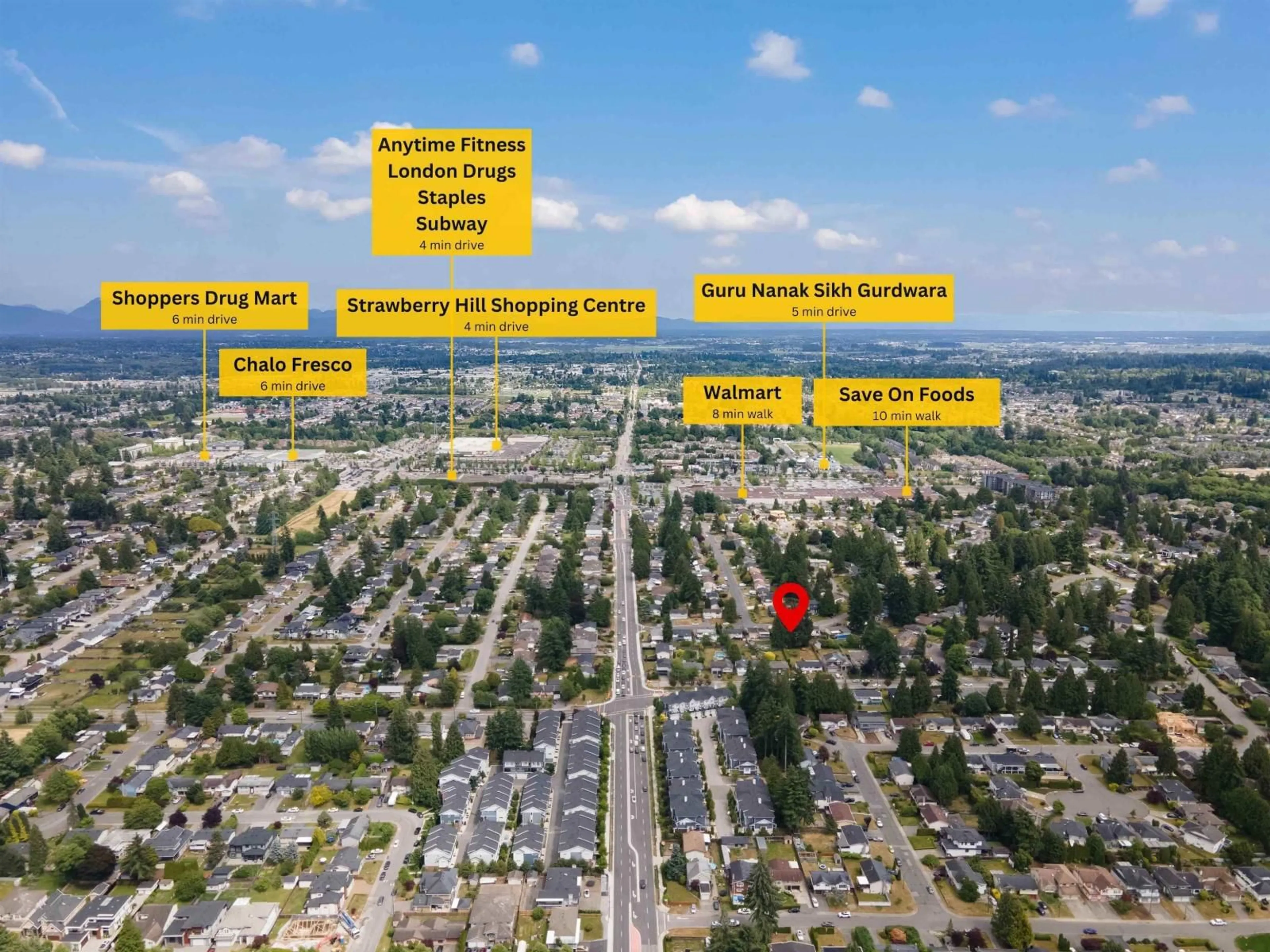 Picture of a map for 25 - 7143 BREWSTER DRIVE WEST, Delta British Columbia V4E1T9