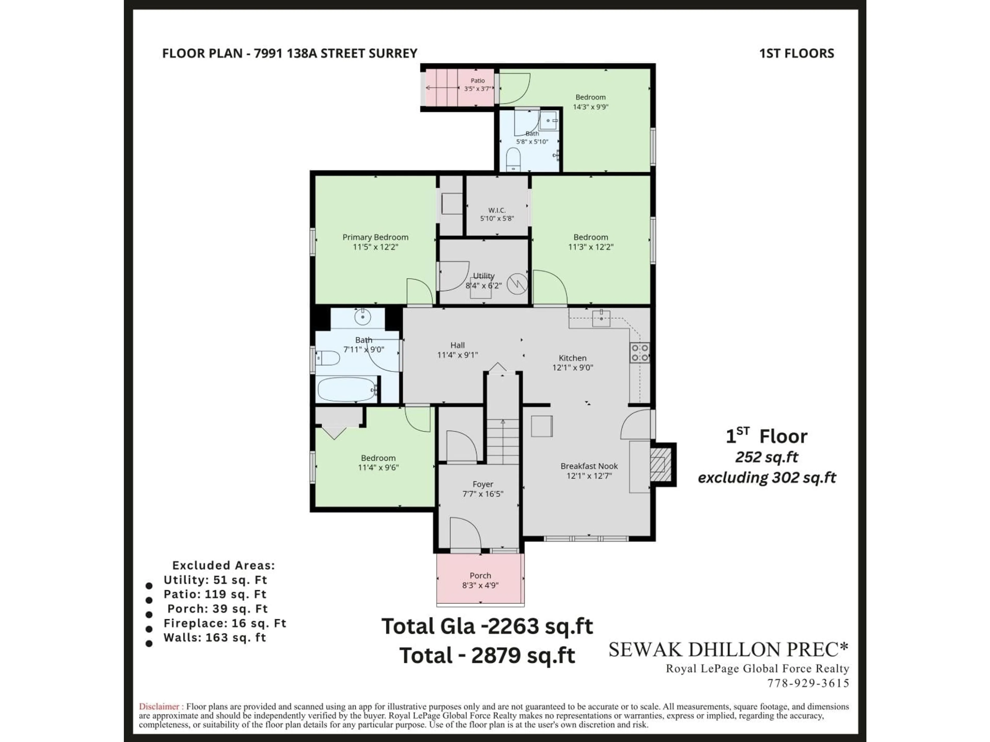 Floor plan for 7991 138A STREET, Surrey British Columbia V3W7E8