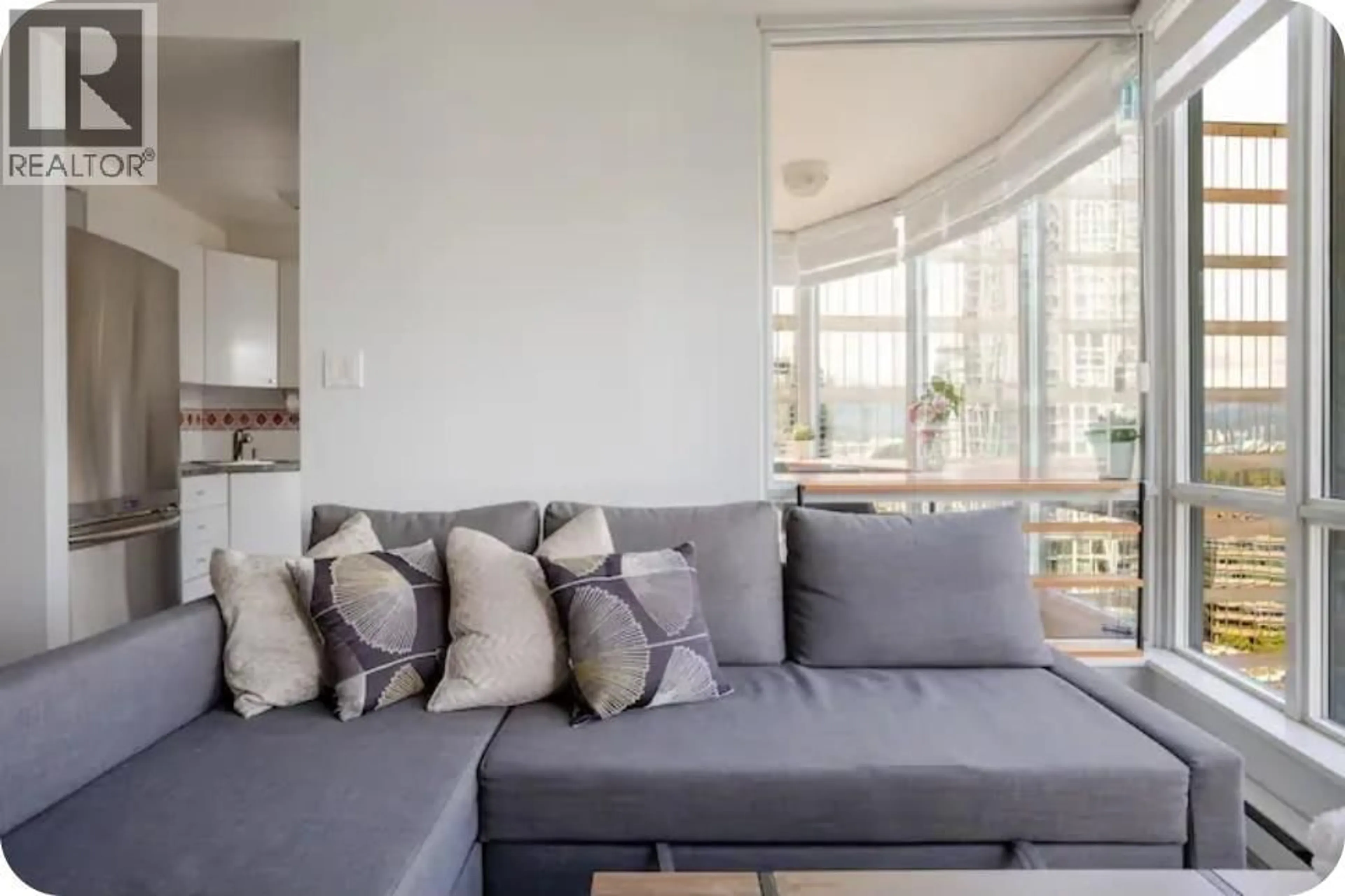 Living room with furniture, unknown for 2105 - 1166 MELVILLE STREET, Vancouver British Columbia V6E4P5