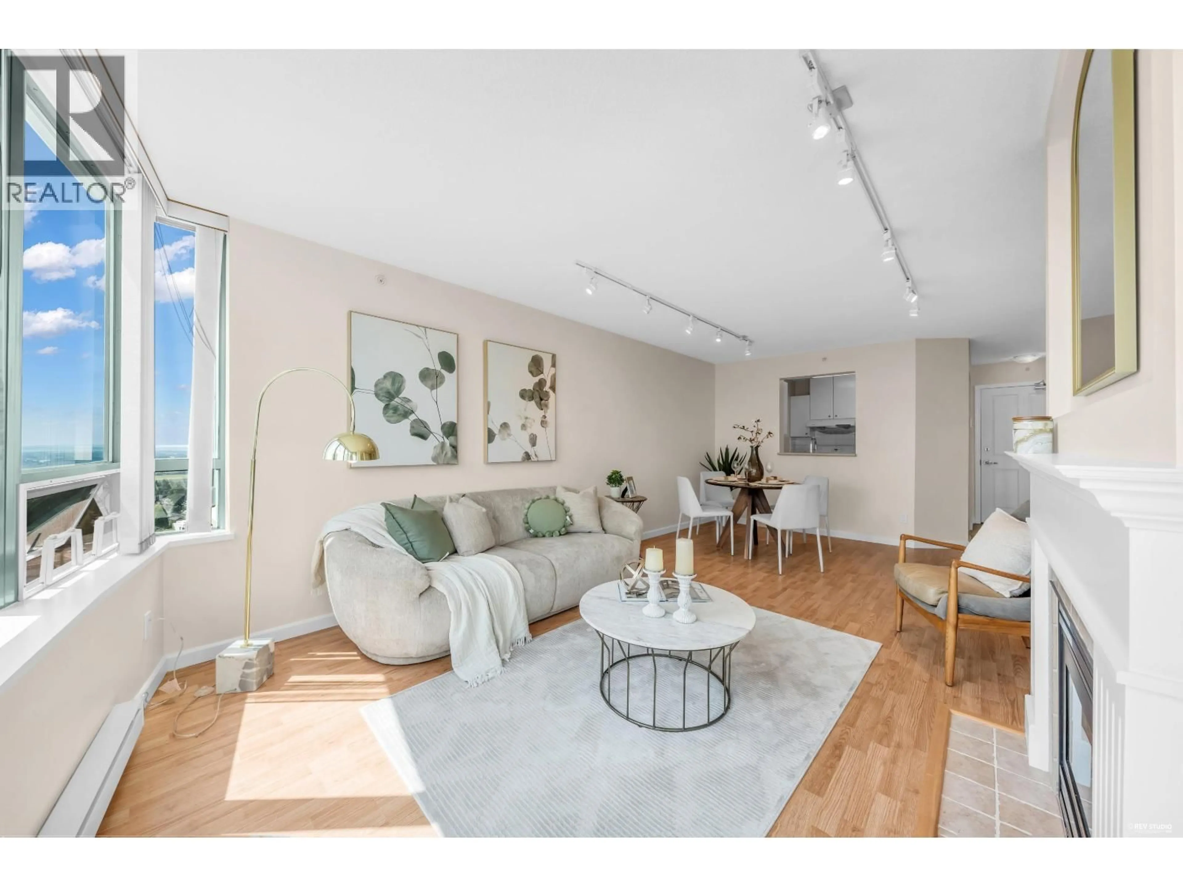 Living room with furniture, unknown for 1702 - 6611 SOUTHOAKS CRESCENT, Burnaby British Columbia V5E4L5
