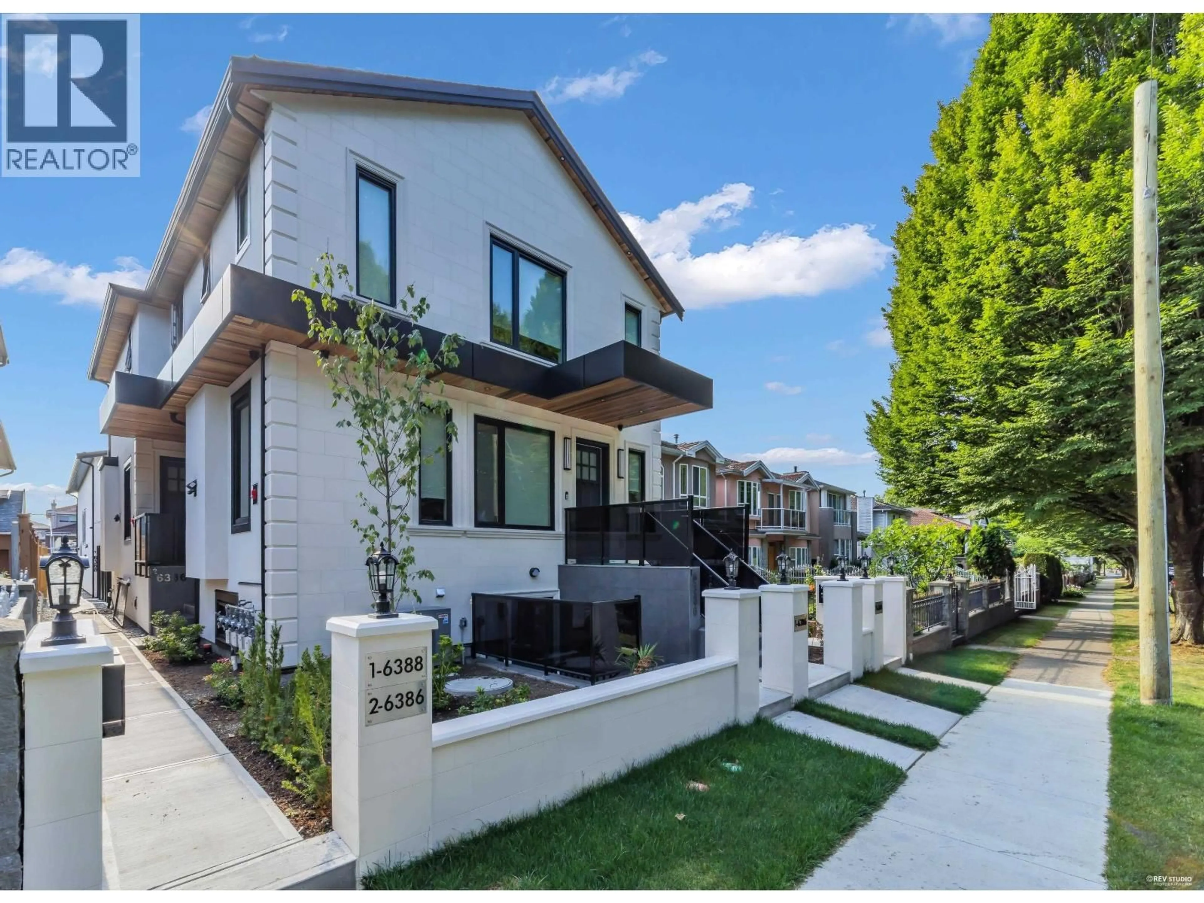Home with brick exterior material, street for 1 - 6388 ARGYLE STREET, Vancouver British Columbia V5P3K3