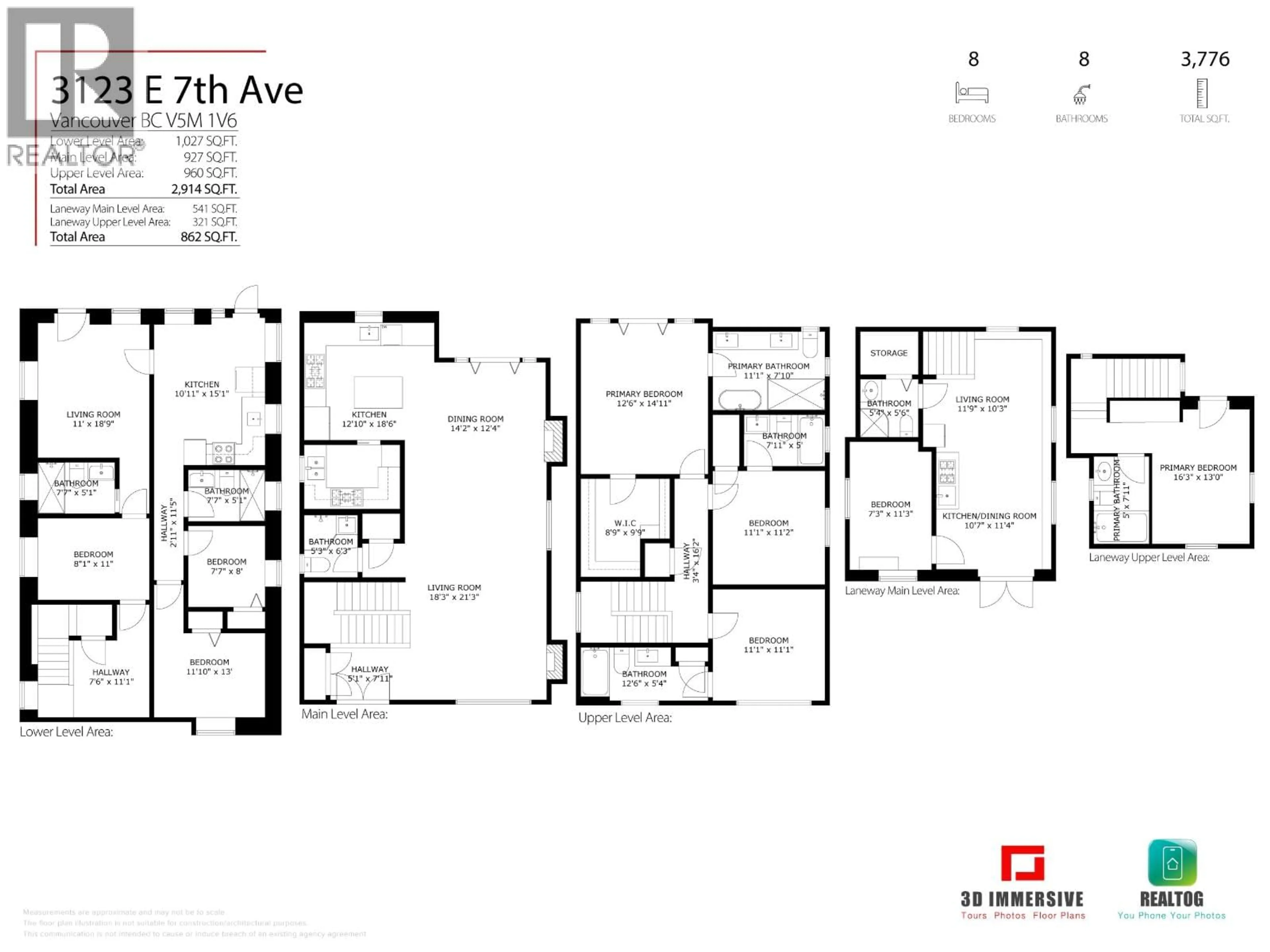 Floor plan for 3123 7TH AVENUE, Vancouver British Columbia V5M1V6
