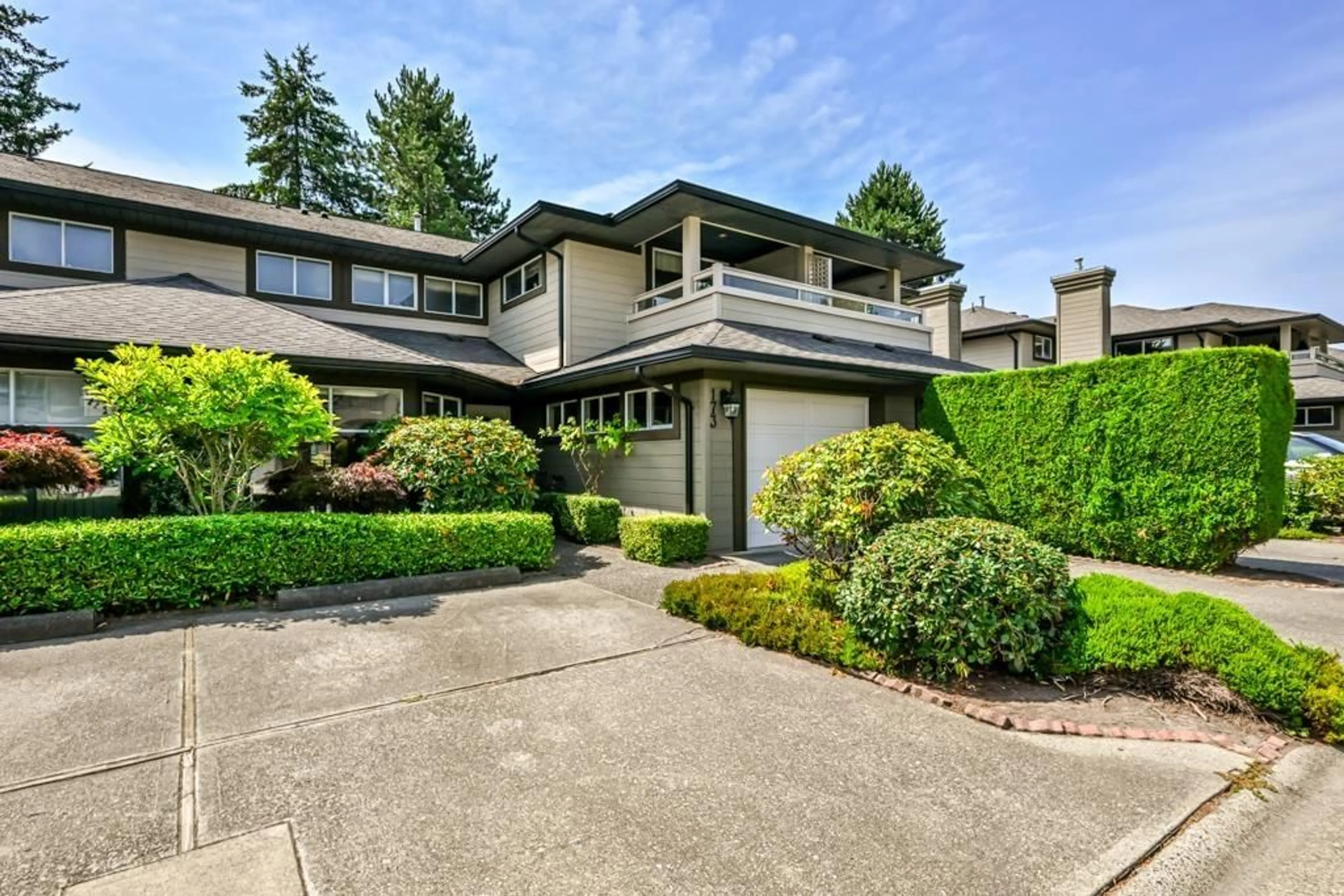 Home with vinyl exterior material, street for 173 - 16080 82 AVENUE, Surrey British Columbia V4N0N6