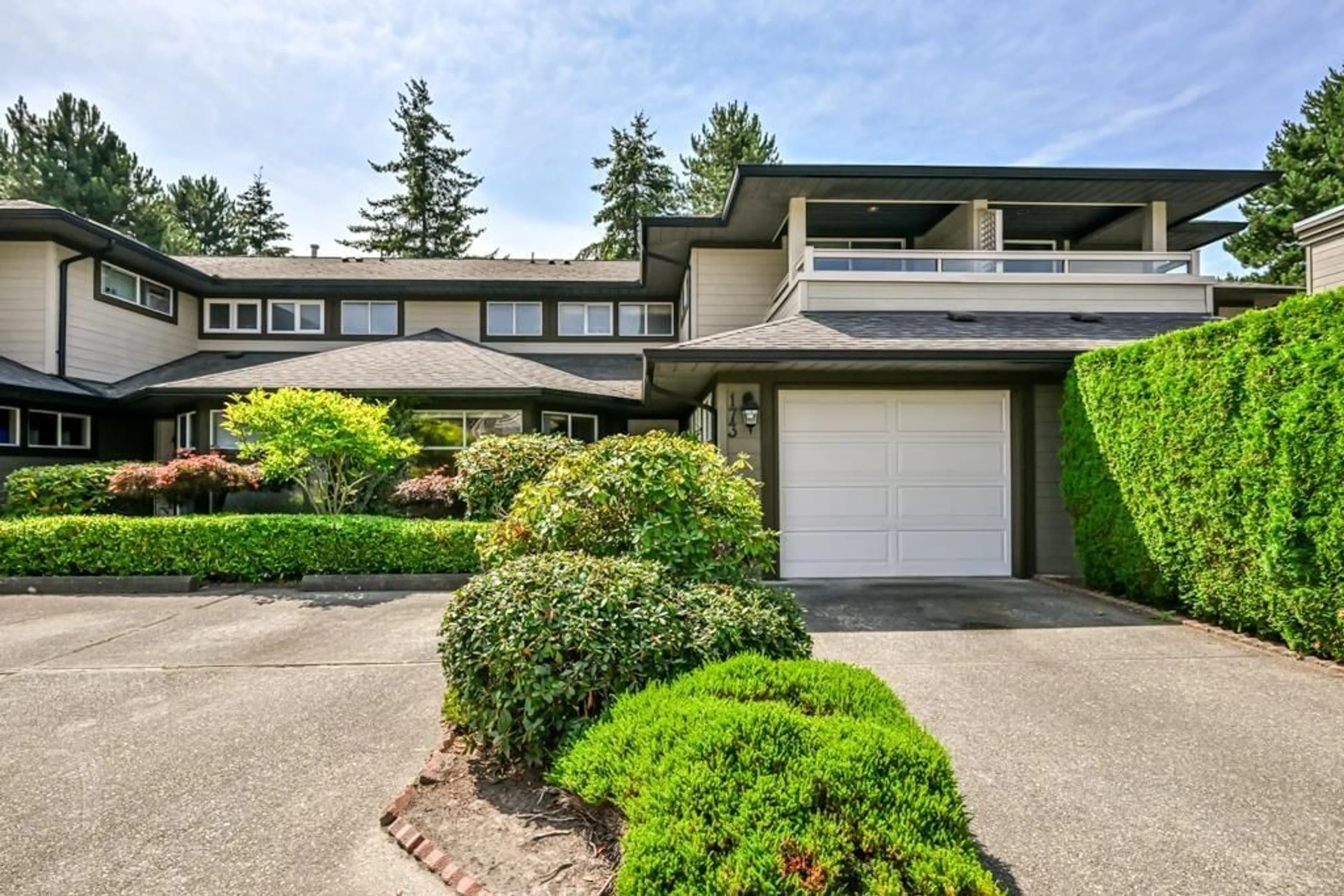 Home with vinyl exterior material, street for 173 - 16080 82 AVENUE, Surrey British Columbia V4N0N6