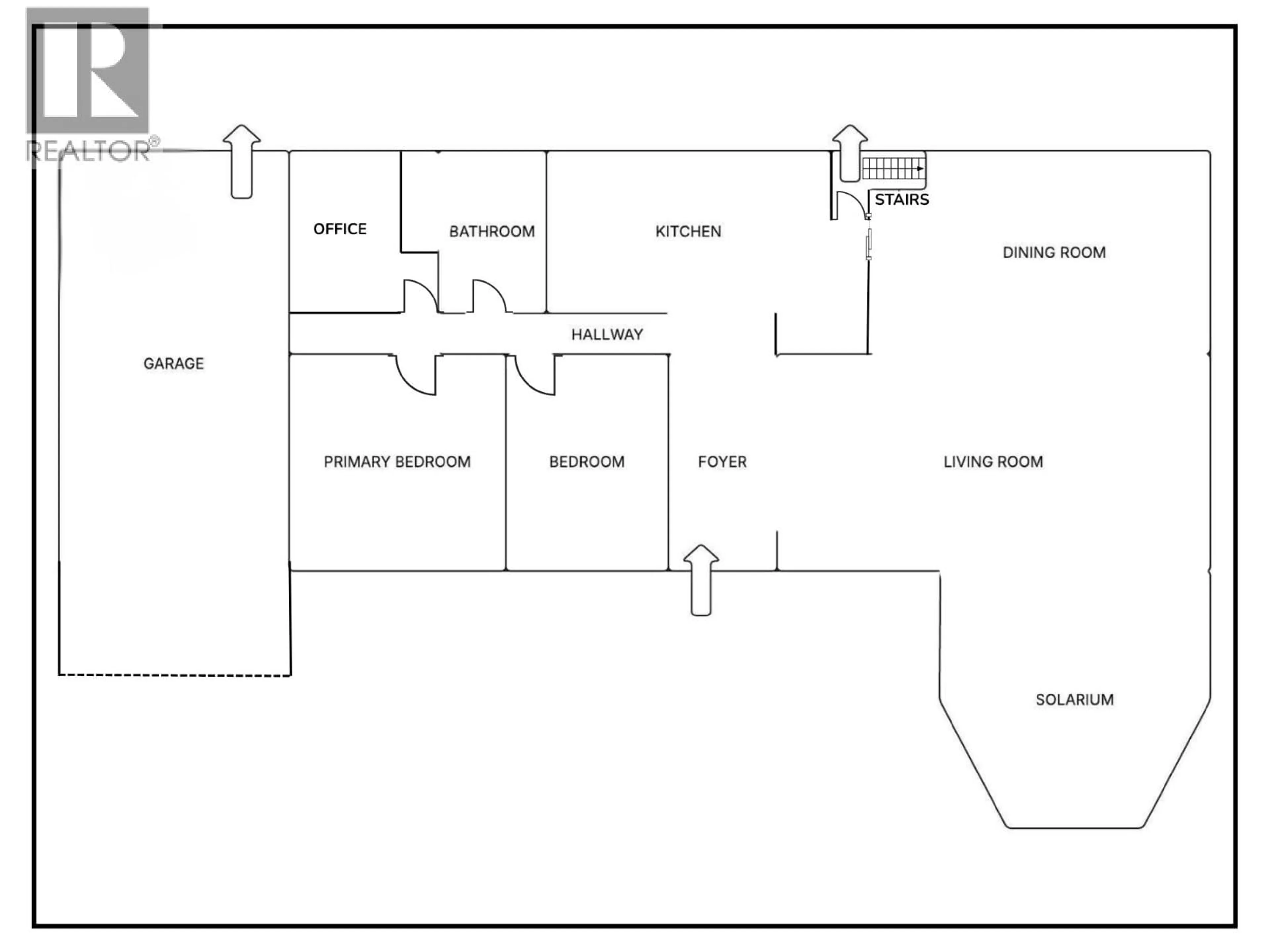 Floor plan for 1591 CEDAR STREET, Prince George British Columbia V2L1B6