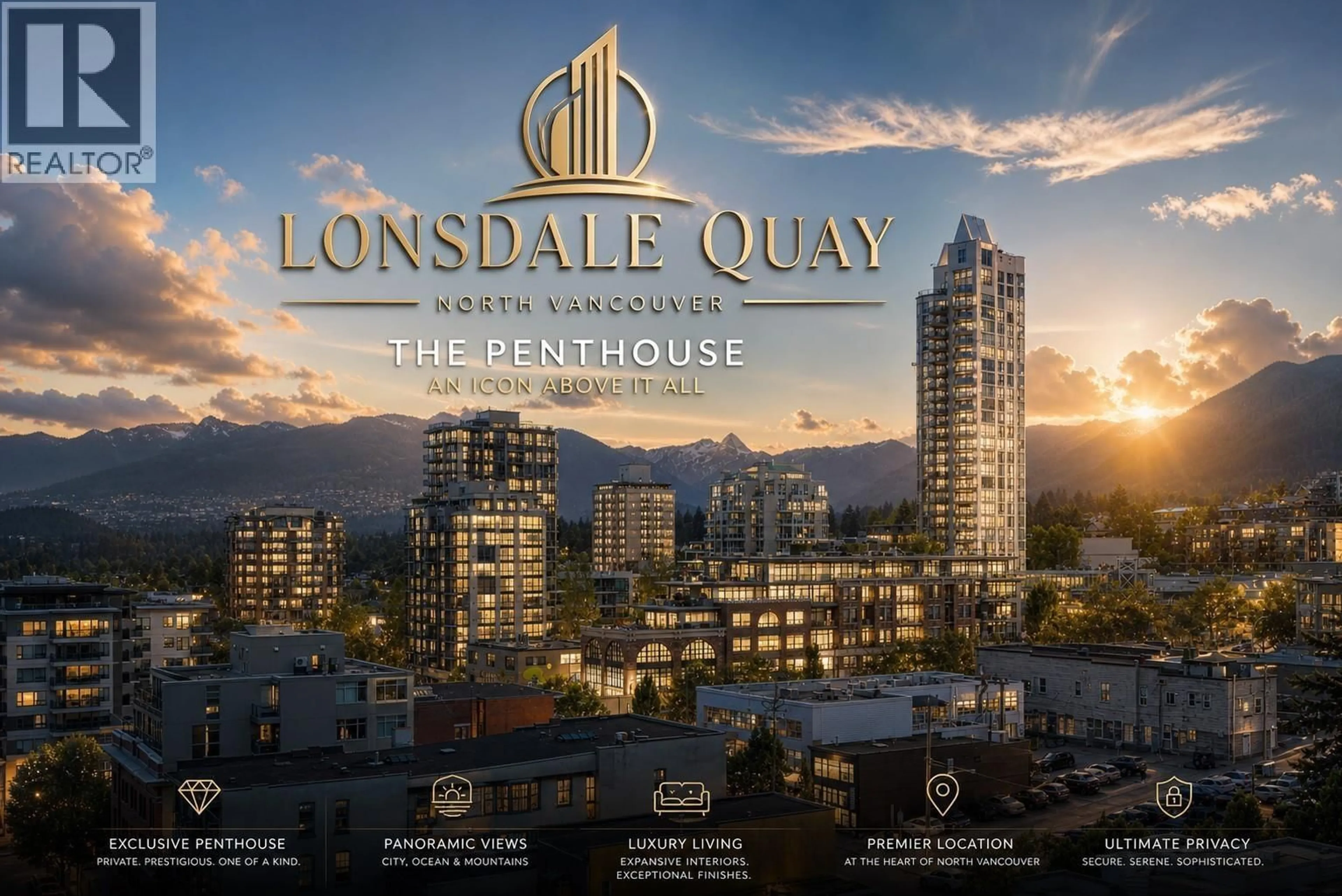 Lobby for PH1 - 168 ESPLANADE, North Vancouver British Columbia V7L4X8