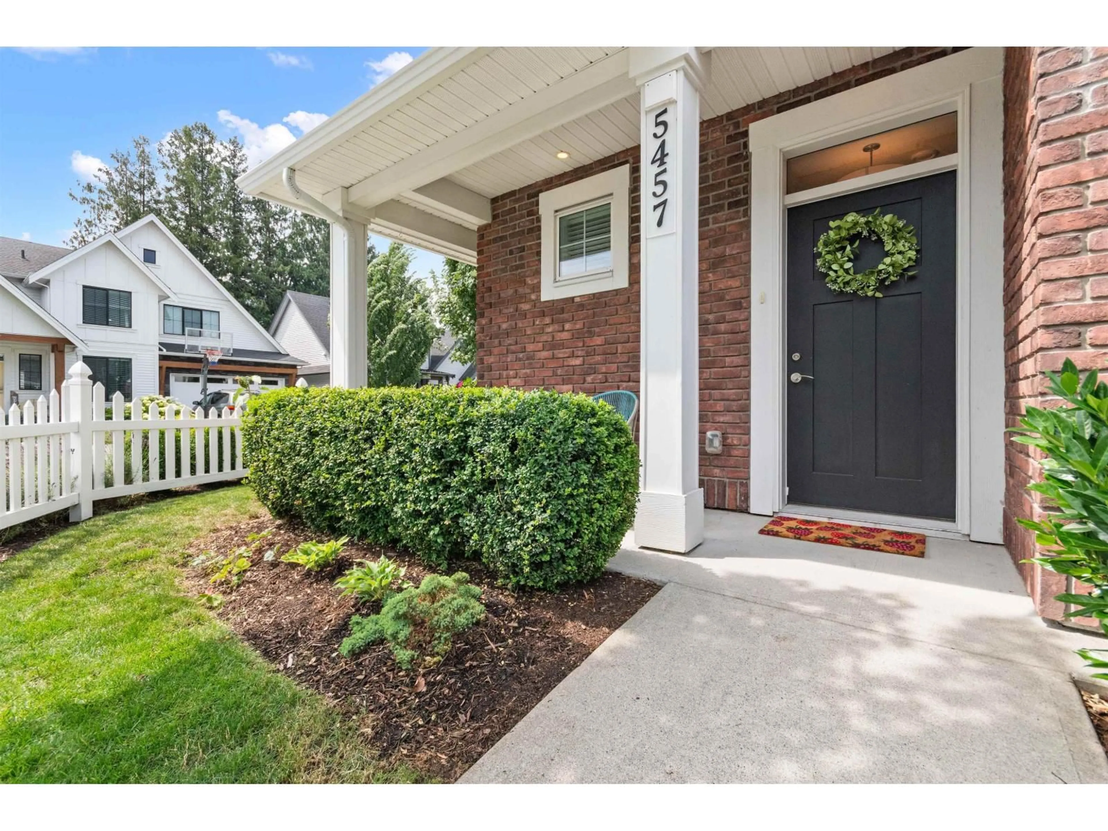 Home with brick exterior material, street for 5457 DRIFTWOOD STREET, Chilliwack British Columbia V2R6A3