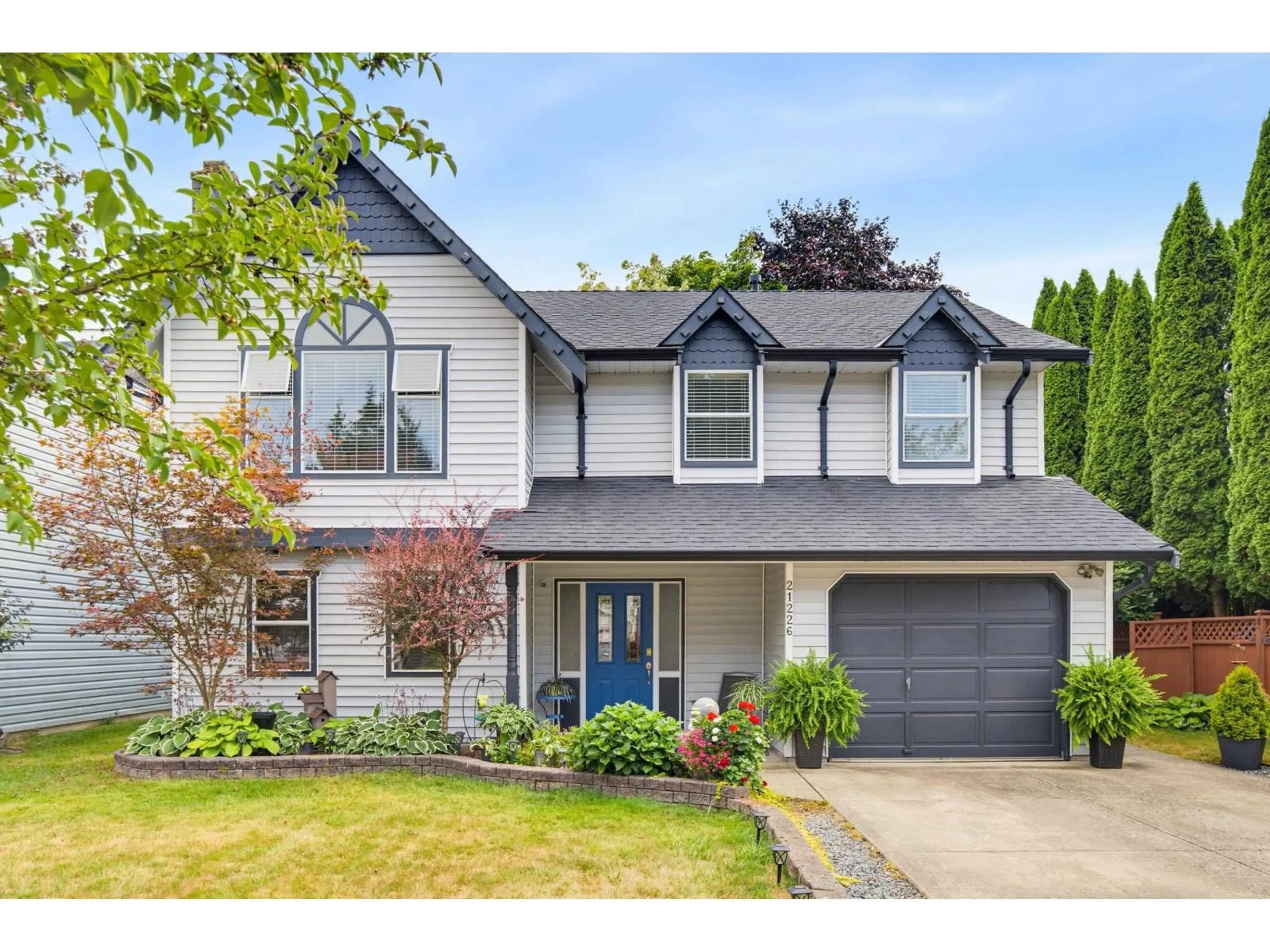 Home with vinyl exterior material, street for 21226 92 AVENUE, Langley British Columbia V1M1L2