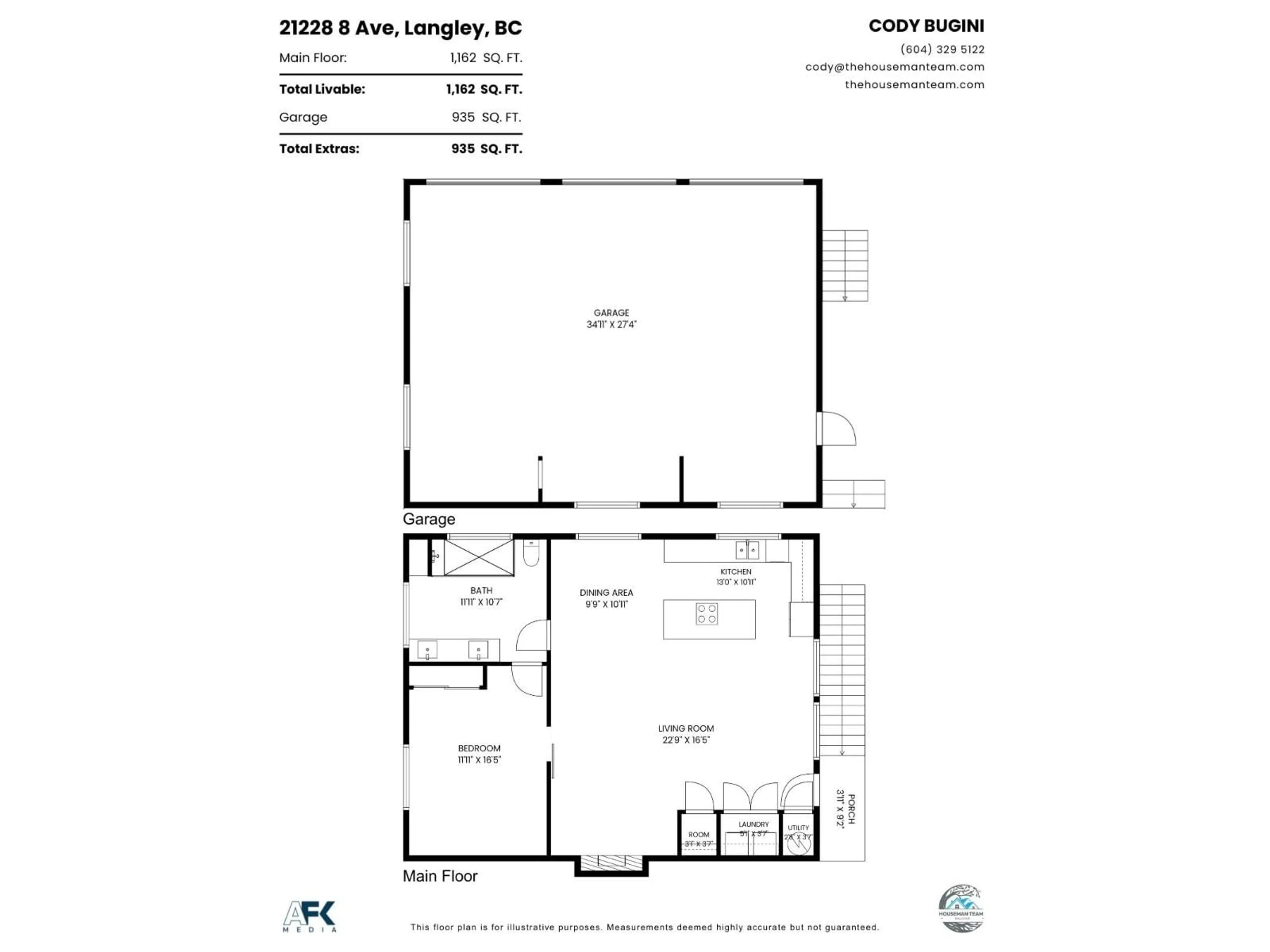 Floor plan for 21228 8 AVENUE, Langley British Columbia V2Z1S9