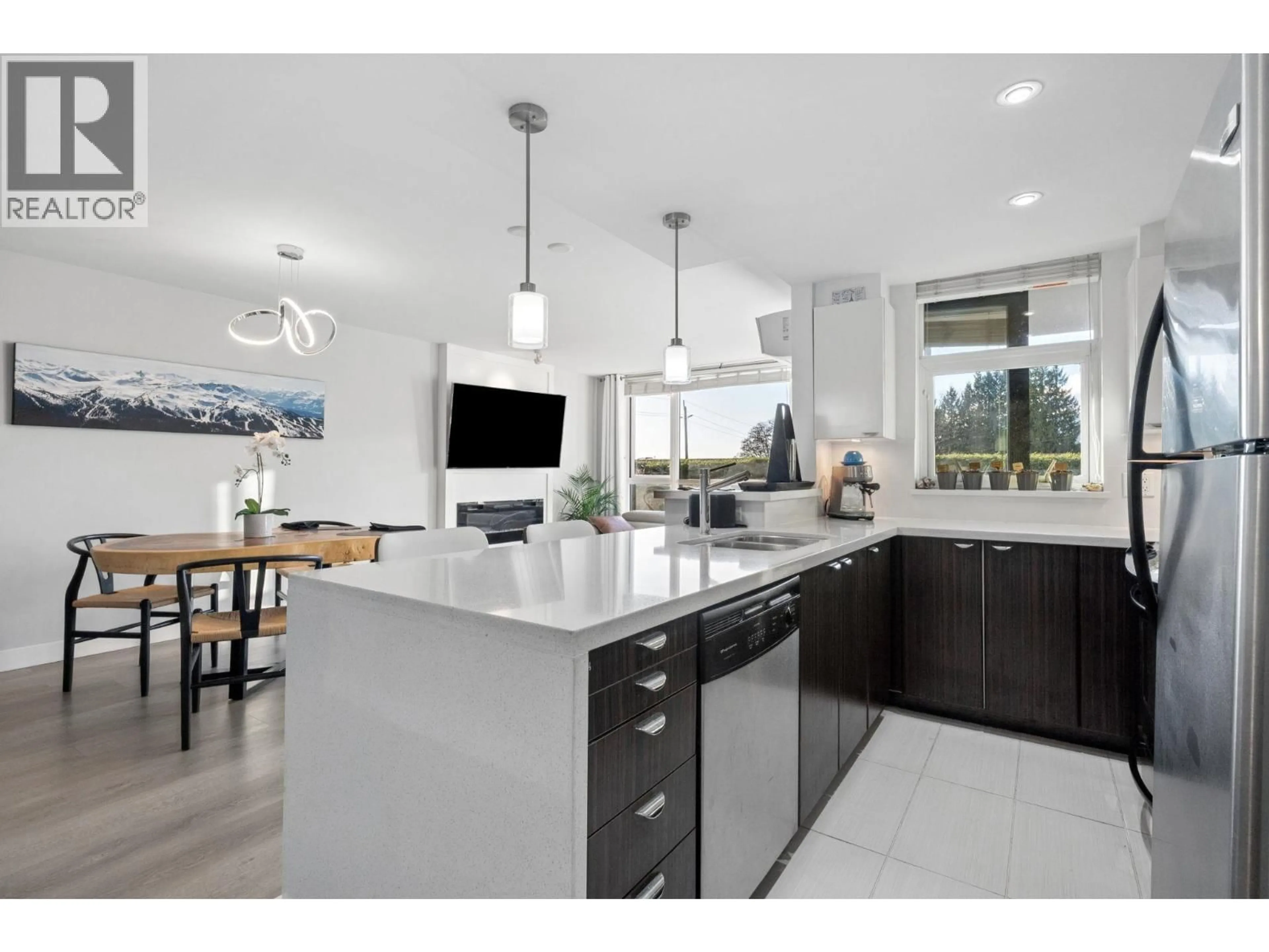 Open concept kitchen, unknown for 308 - 160 3RD STREET, North Vancouver British Columbia V7M0A9