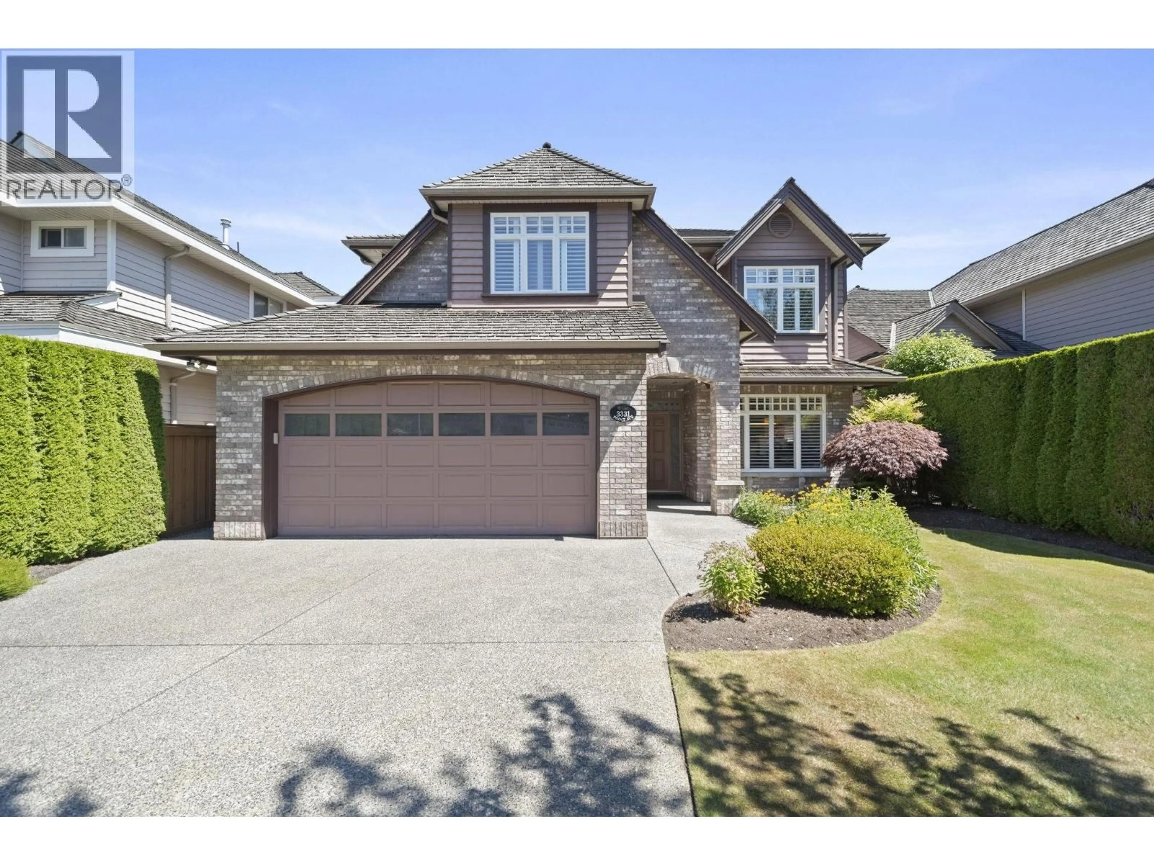 Home with vinyl exterior material, street for 3331 POINT AVENUE, Richmond British Columbia V7C5W8