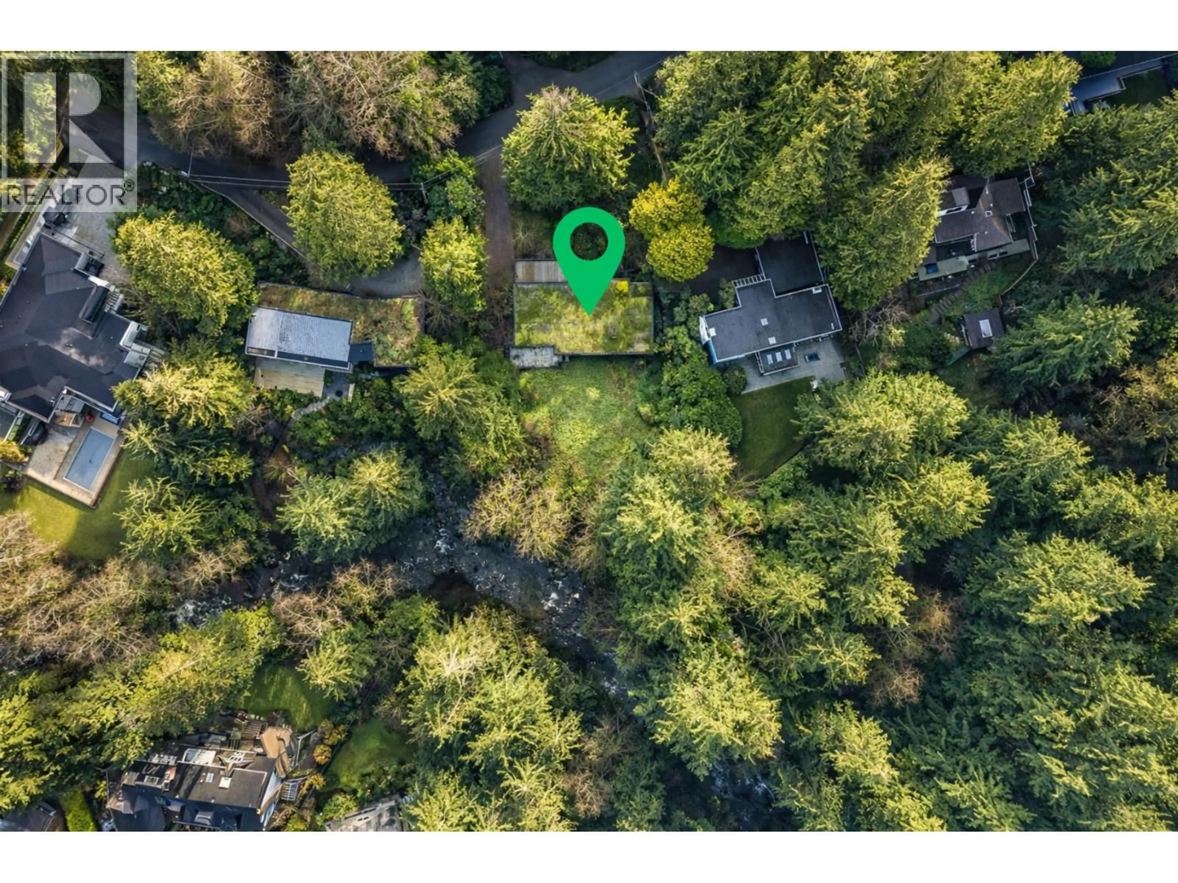 A pic from outside/outdoor area/front of a property/back of a property/a pic from drone, forest/trees view for LOT A - 430 MACBETH CRESCENT, West Vancouver British Columbia V7T1V7