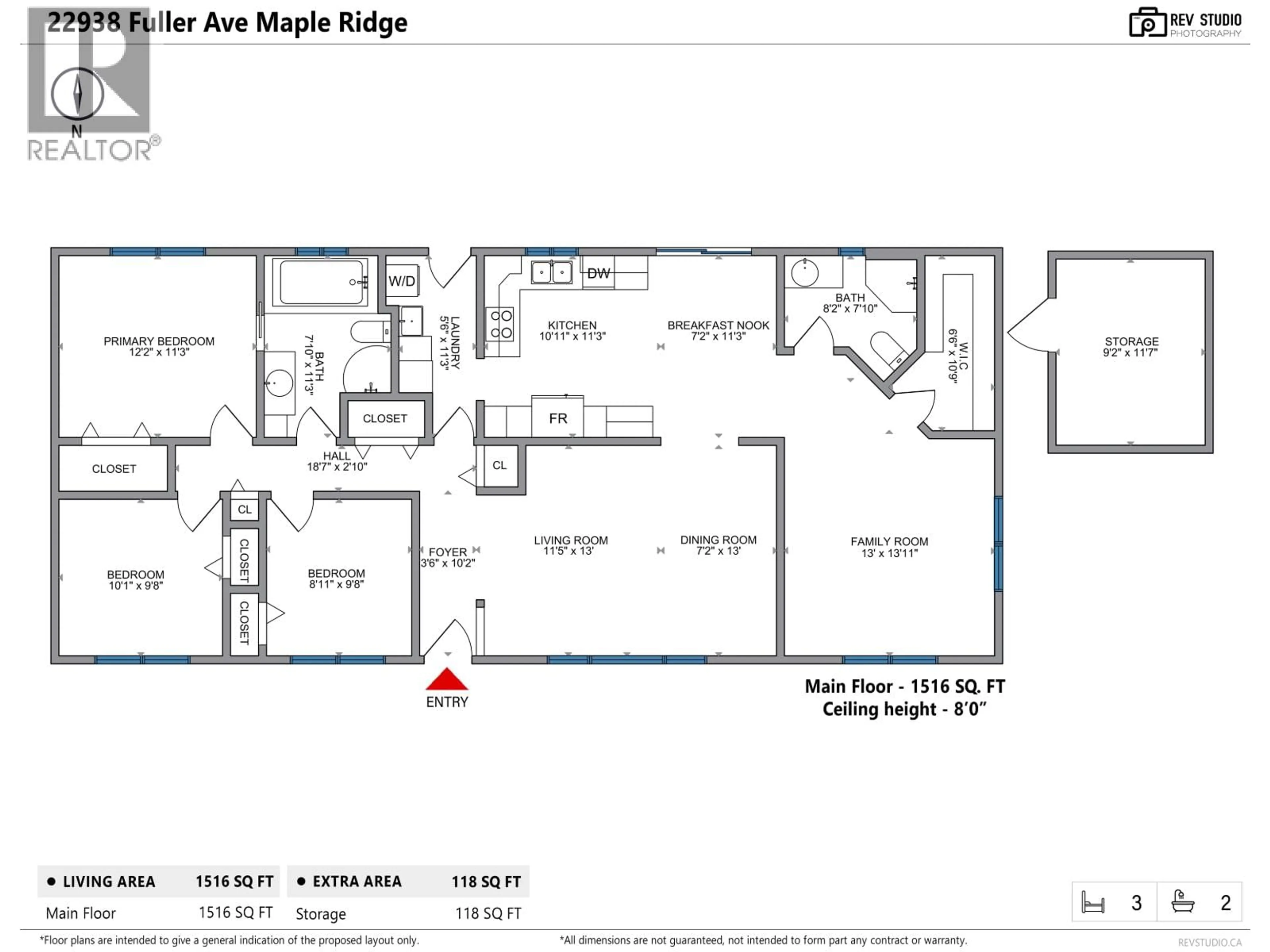 Floor plan for 22938 FULLER AVENUE, Maple Ridge British Columbia V2X3C5
