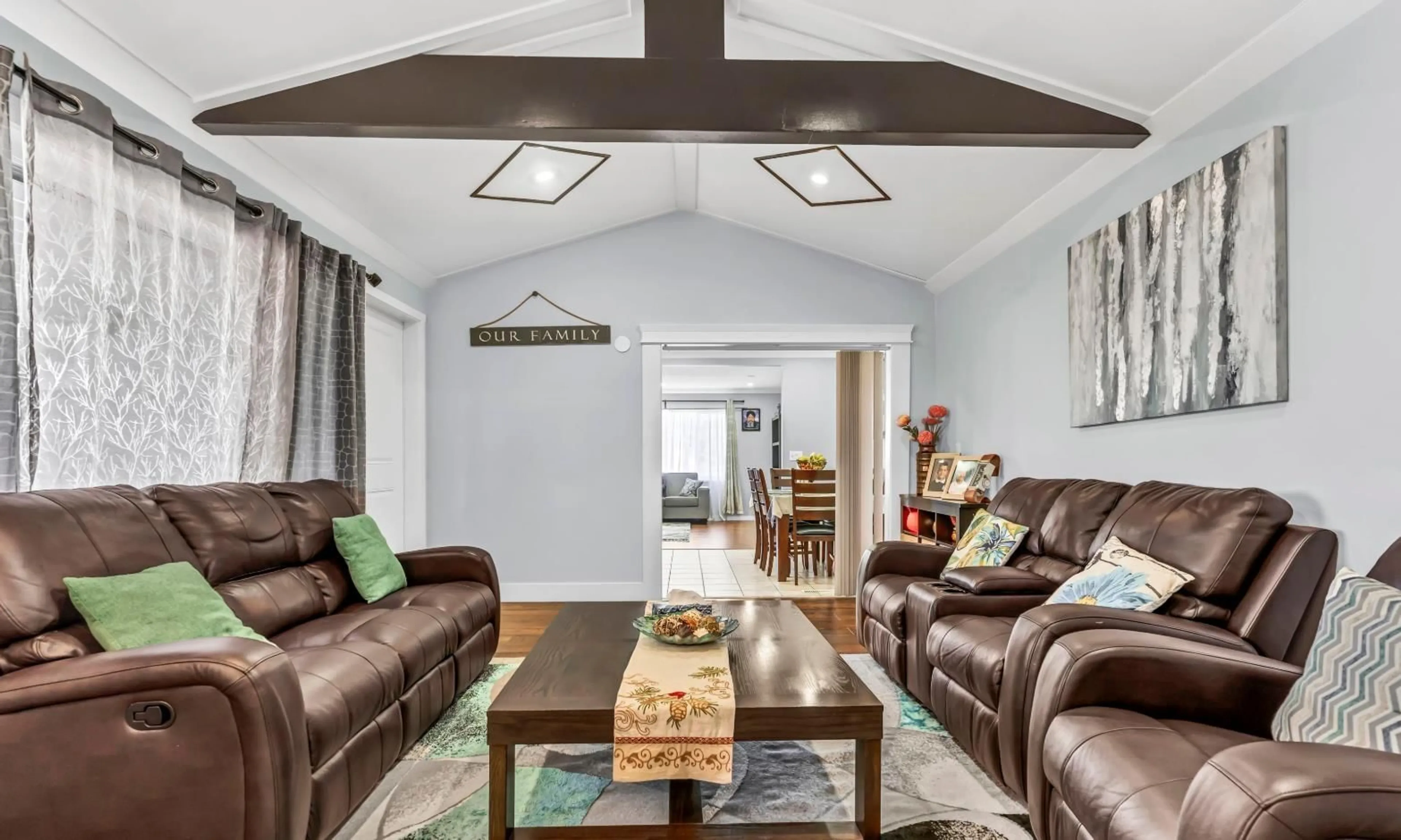 Living room with furniture, unknown for 18240 64 AVENUE, Surrey British Columbia V3S8A7