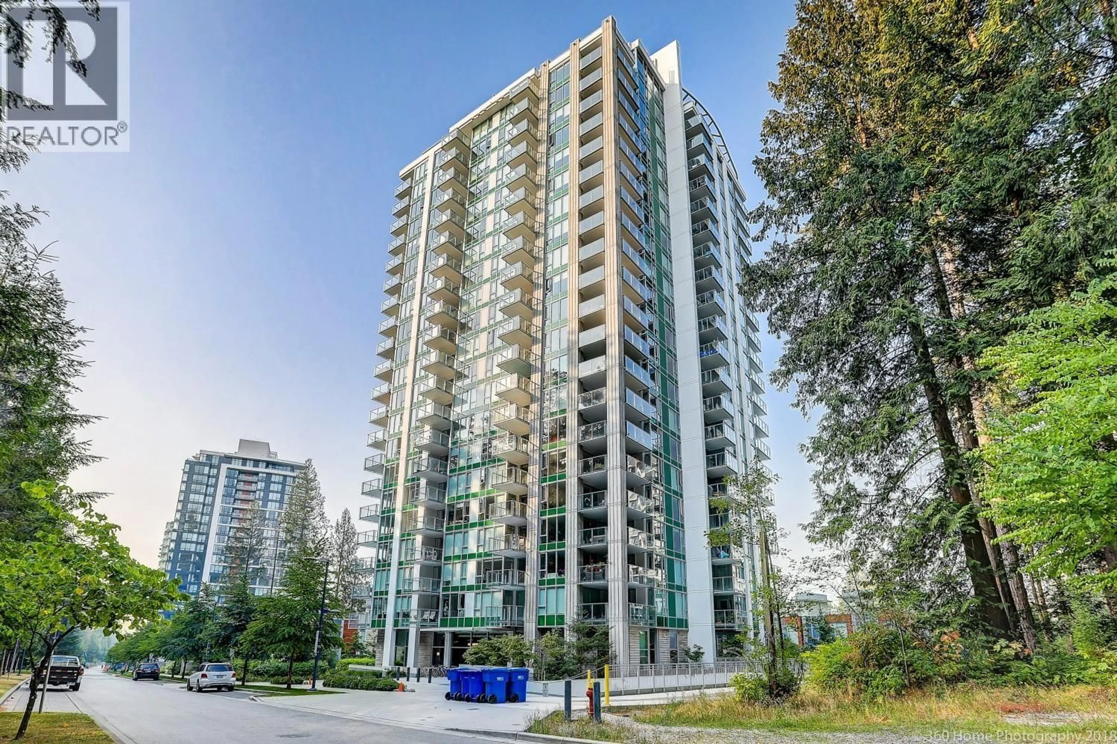 A pic from outside/outdoor area/front of a property/back of a property/a pic from drone, building for 2207 - 3355 BINNING ROAD, Vancouver British Columbia V6S0J1